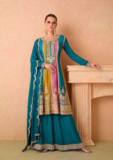 Beautiful Designer Occasion Wear Premium Punjabi Style Salwar Suit