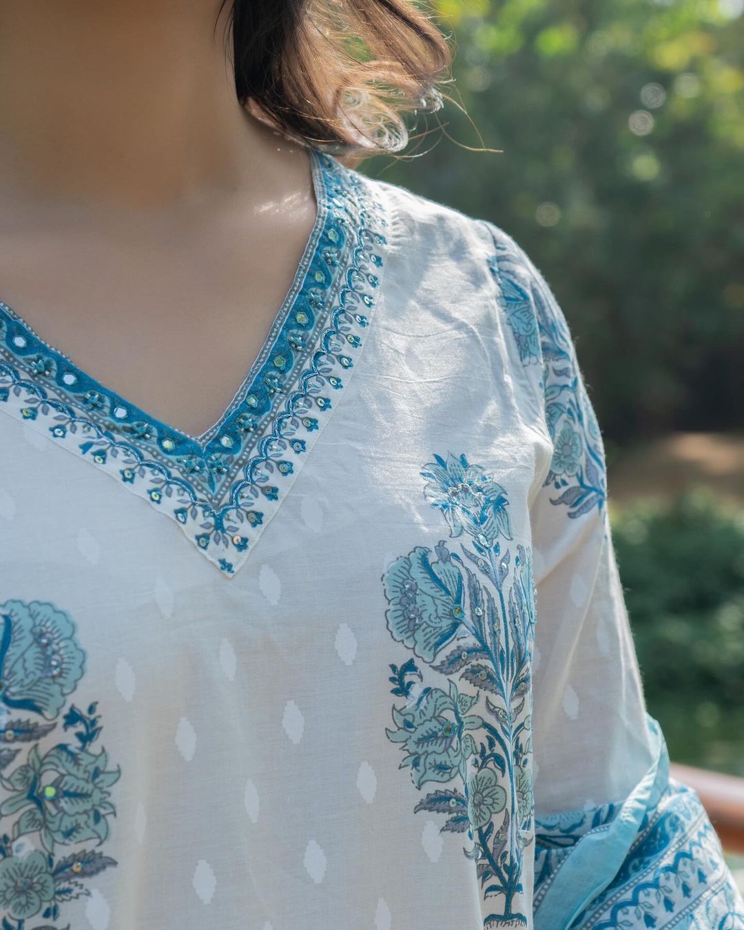 Beautiful Designer Party Wear Afghani Anarkali Pure Cotton Salwar Suit