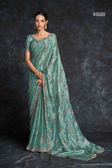 Beautiful Designer Arya Swarna Vol 4 Wedding Saree