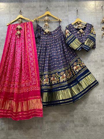 Beautiful Wedding Designer Pure Gajji Silk Lehenga Choli