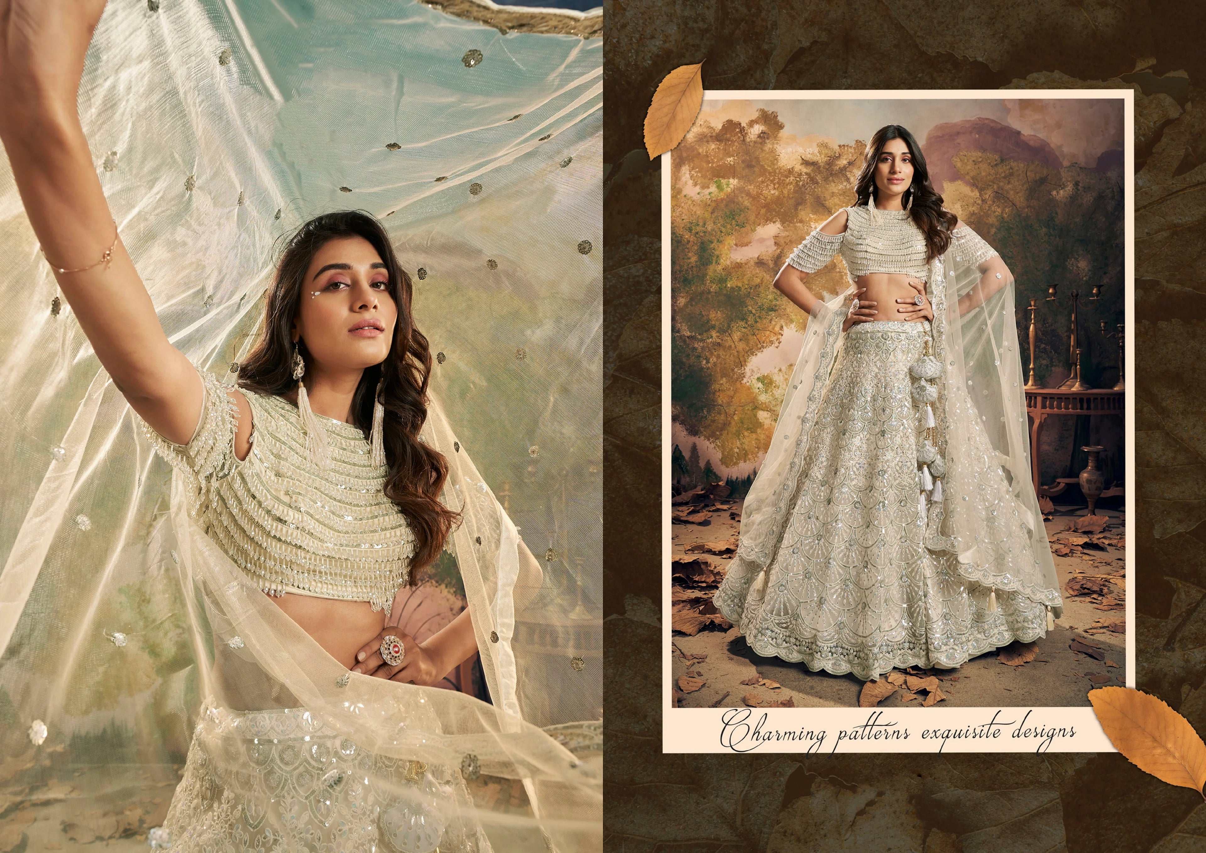 Beautiful Designer Wedding Wear Latest Pure Handwork Lehenga Choli