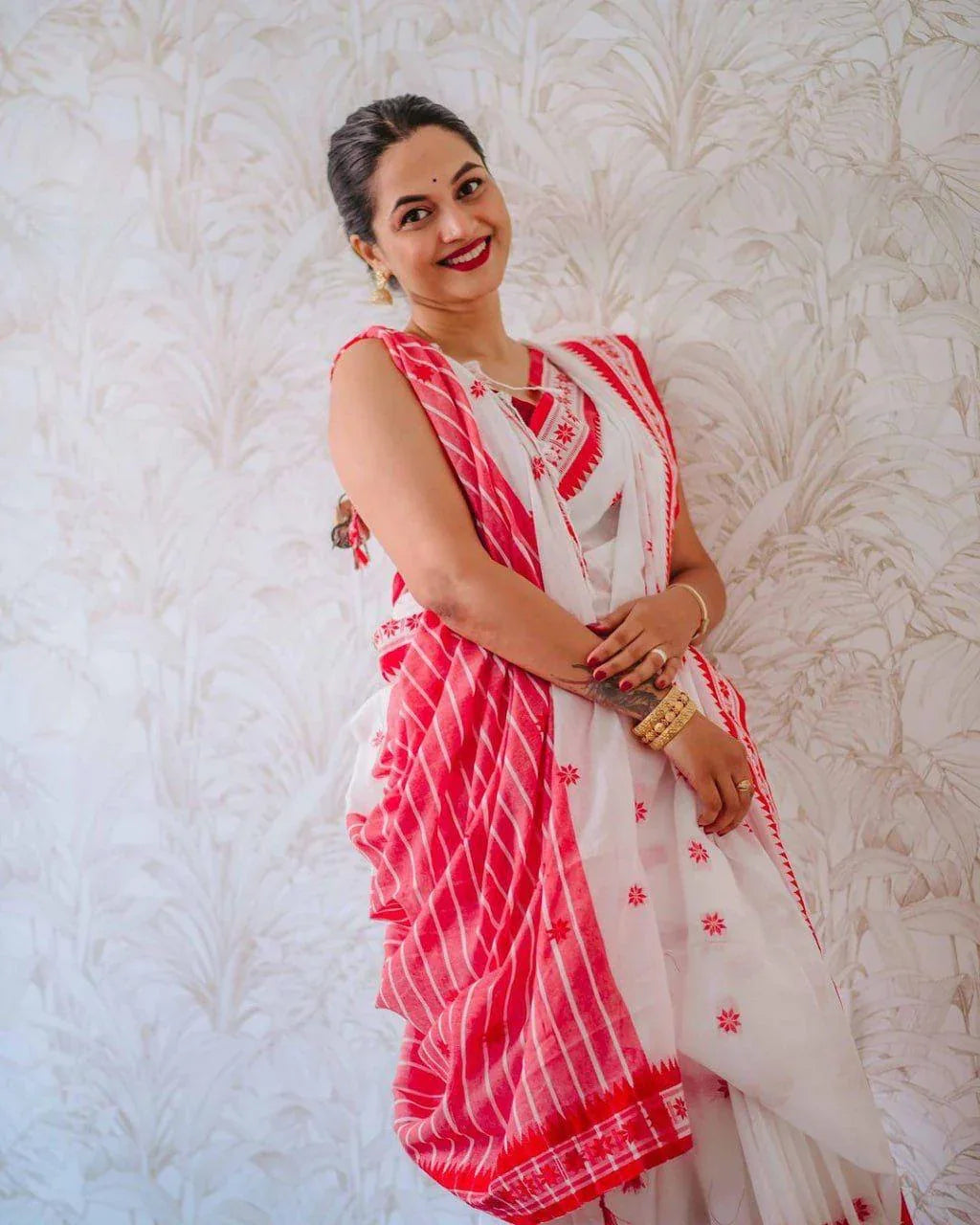 Beautiful Designer Soft Pure Cotton Saree