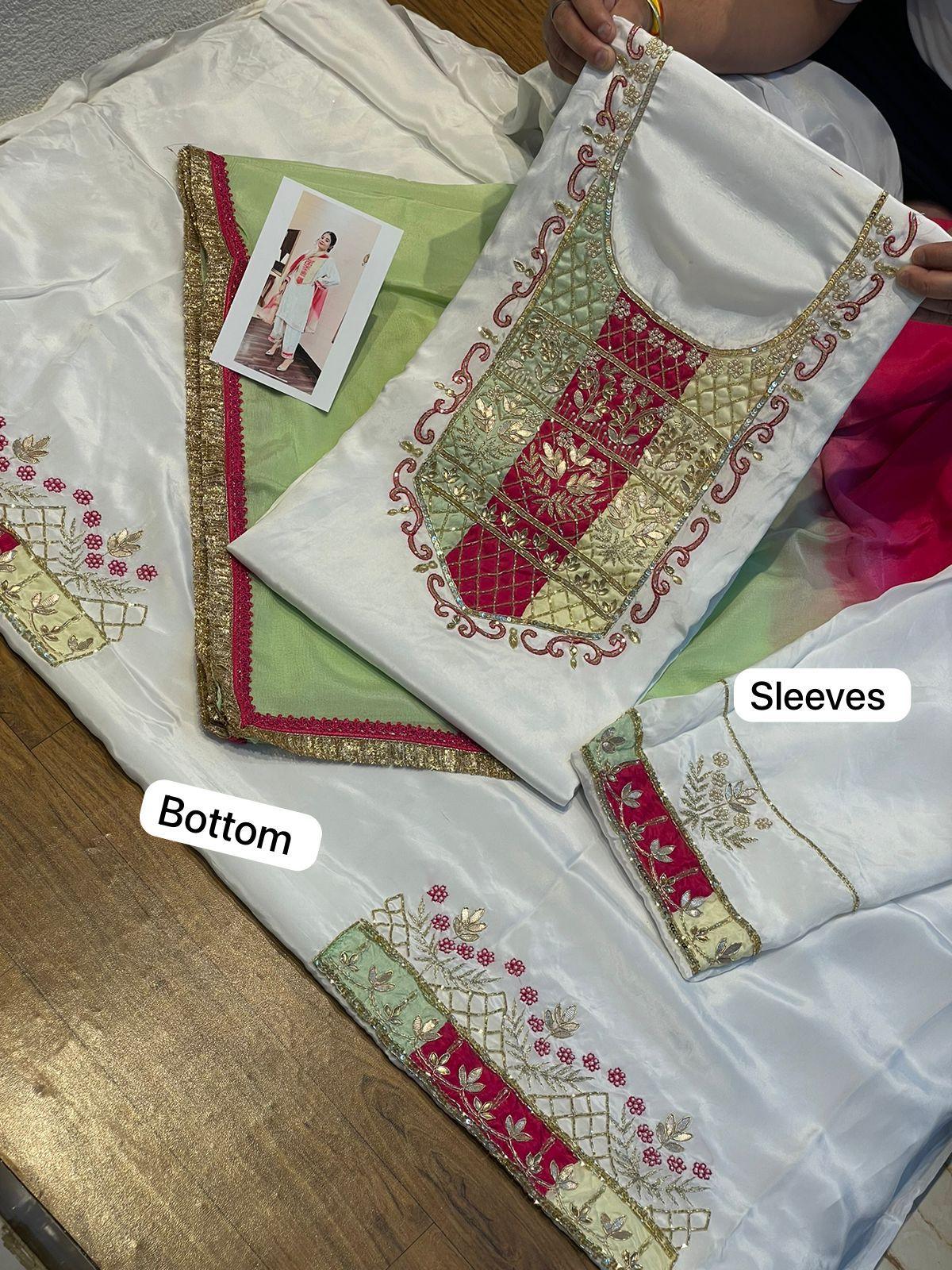 Beautiful Designer Occasion Wear Latest Punjabi Style Salwar Suit