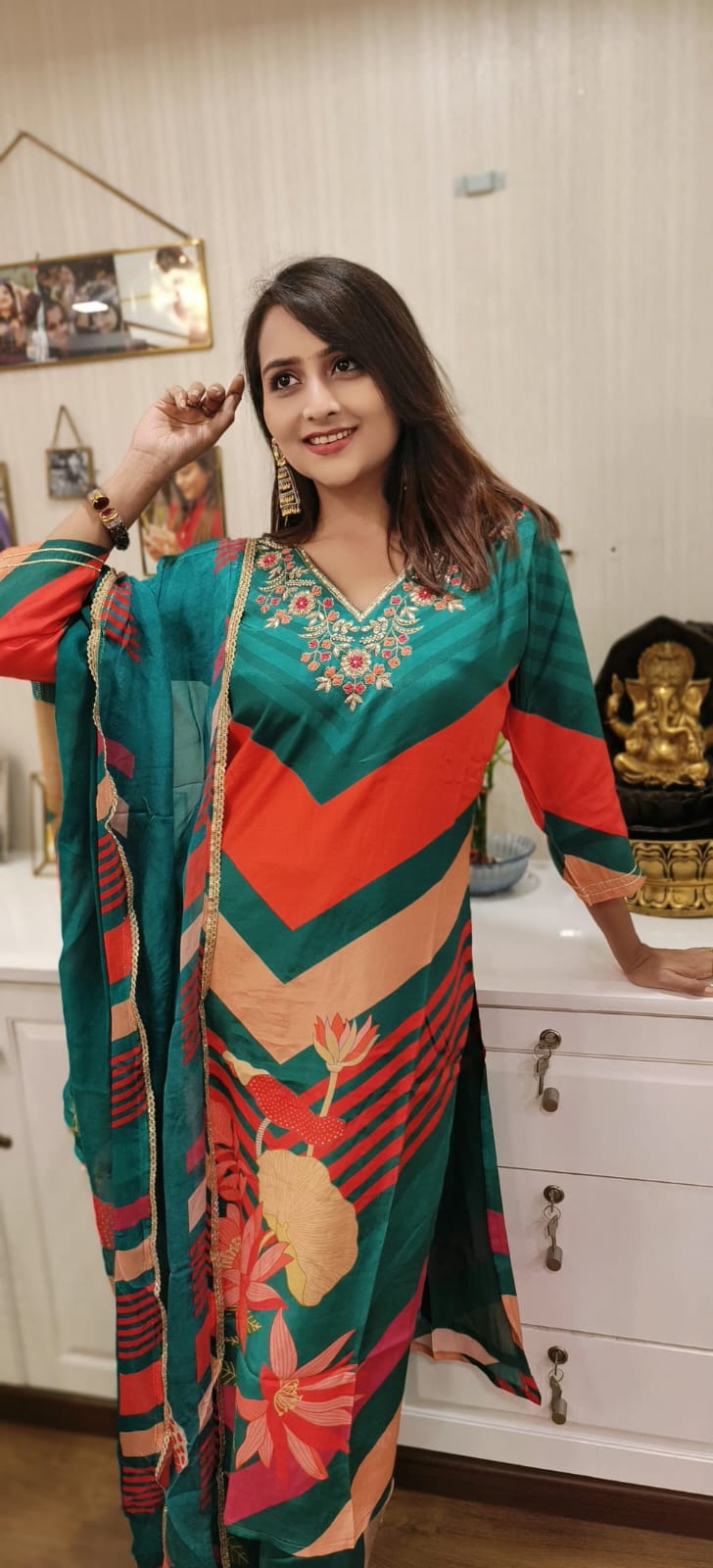 Beautiful Designer Summer Special Reyon Salwar Suit