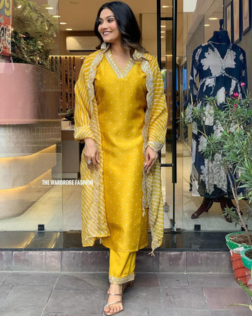 Beautiful Designer Summer Special Chinon Salwar Suit