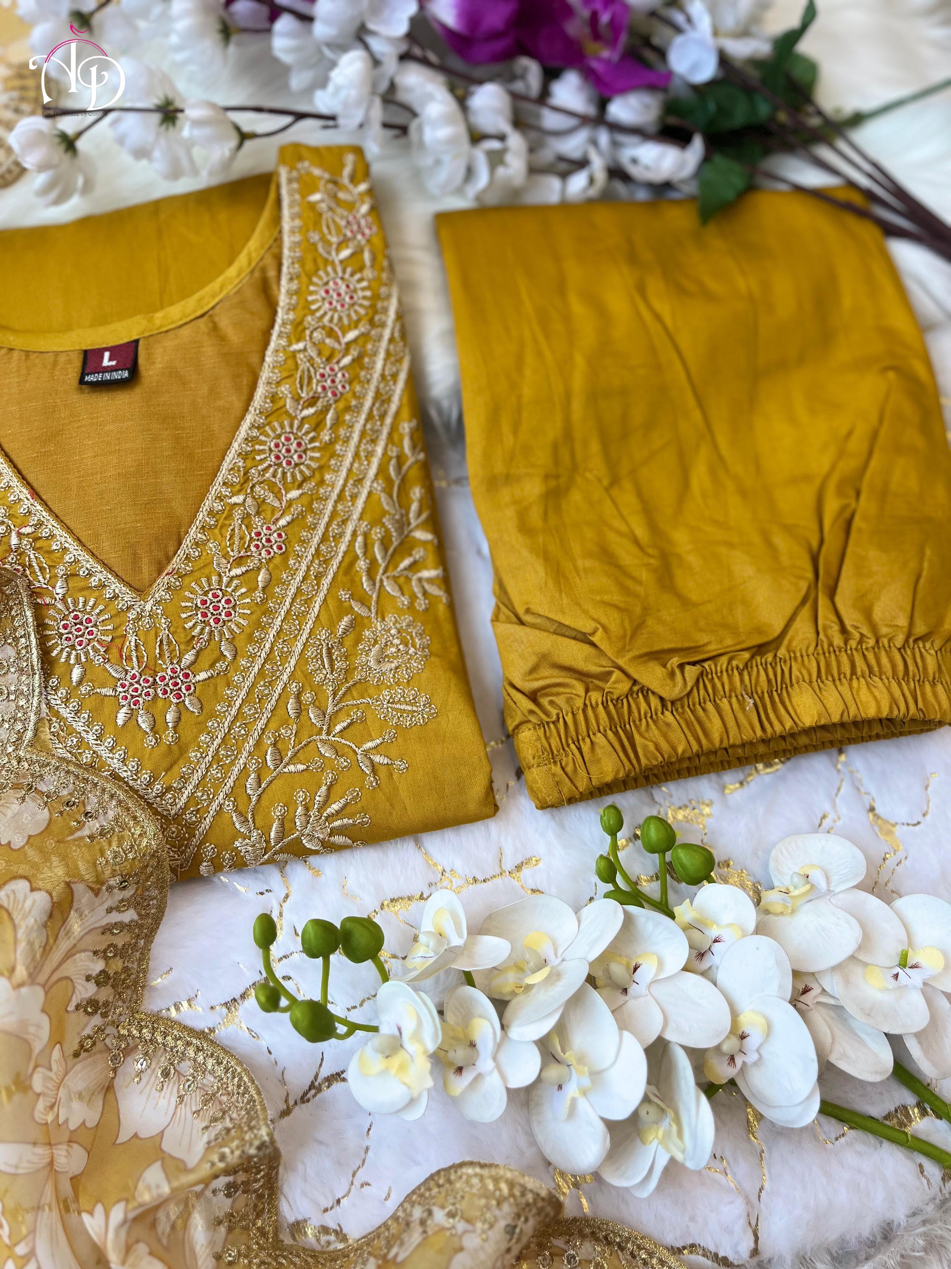 Beautiful Designer Summer Special Pure Cotton 60 60 Salwar Suit