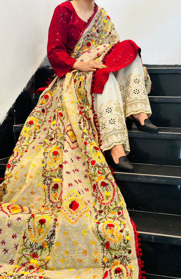 Beautiful Designer Summer Special Chikankari Kurti with Sequence Work Salwar Suit