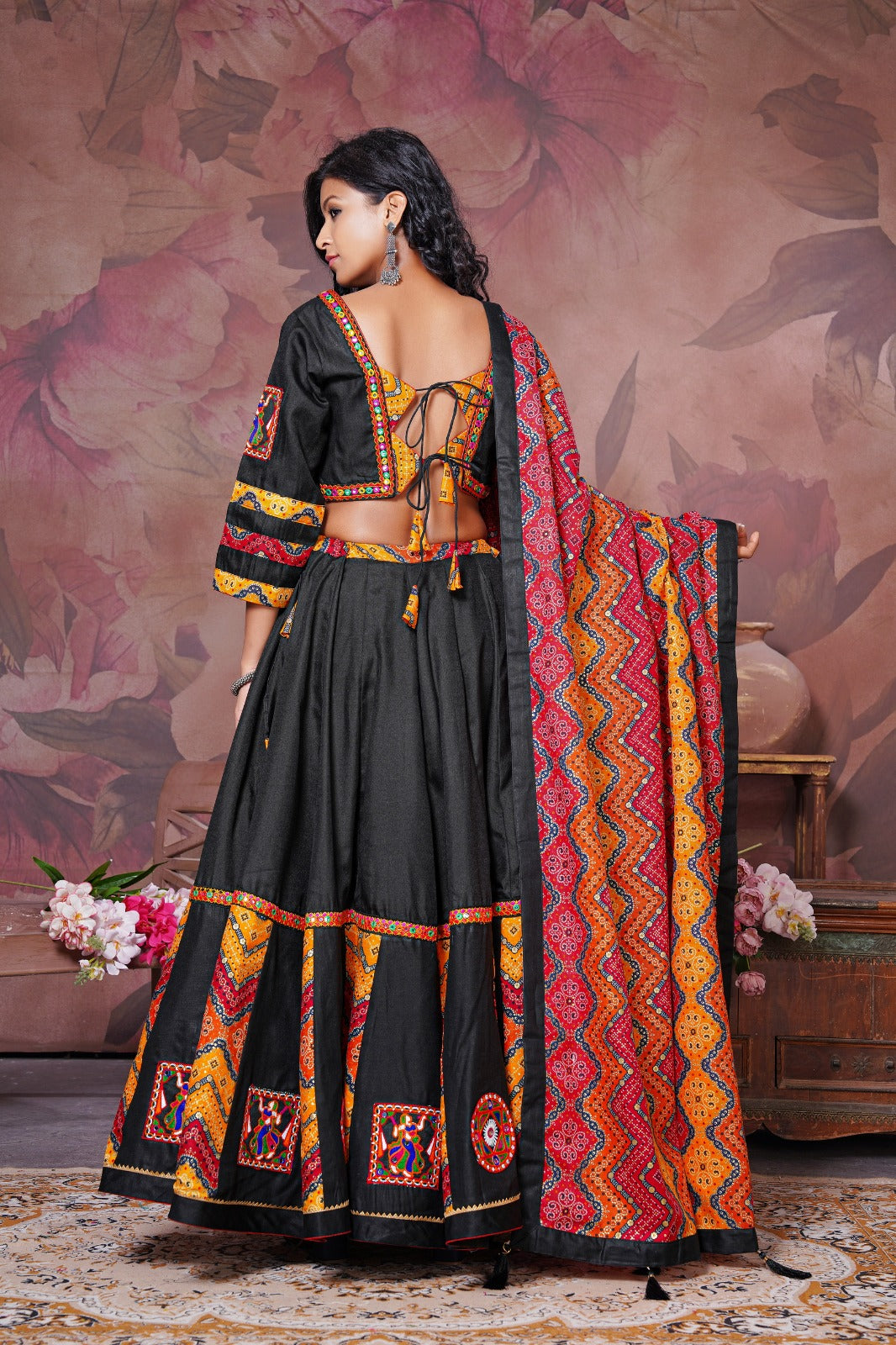 Beautiful Designer Navratri traditional Pure Cotton Chaniya Choli
