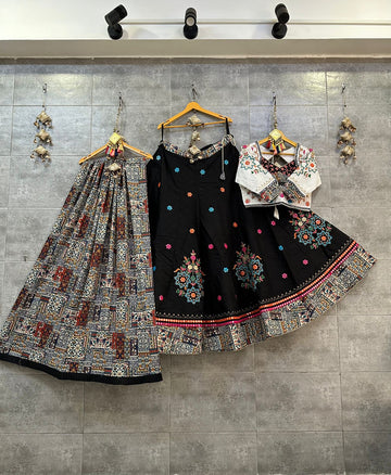 Beautiful Designer Navratri traditional Pure Cotton Chaniya Choli