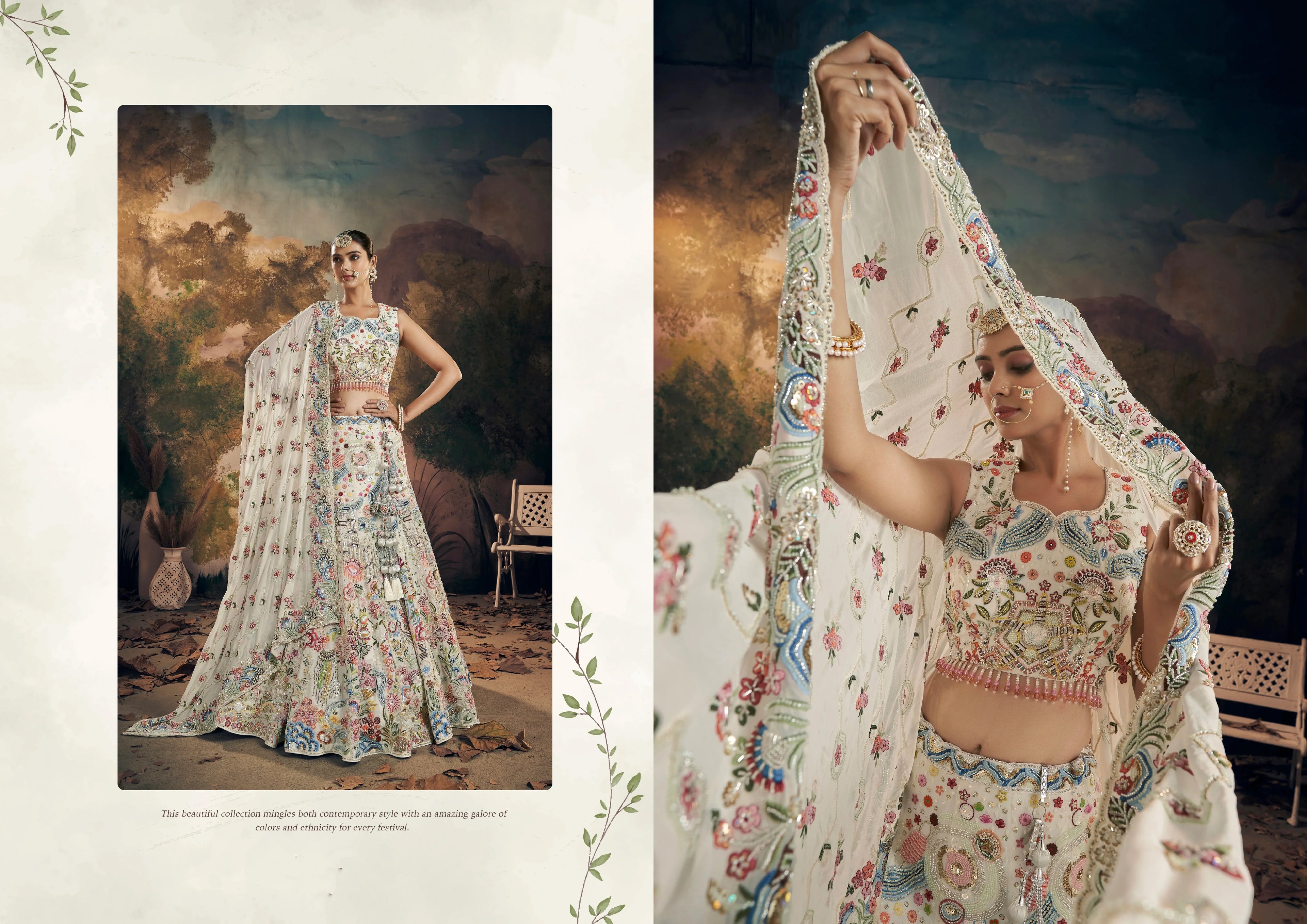 Beautiful Designer Wedding Wear Latest Bridal Lehenga Choli