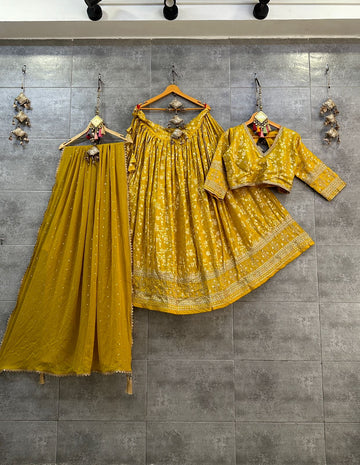 Beautiful Designer Pure Dolla Silk Chaniya Choli