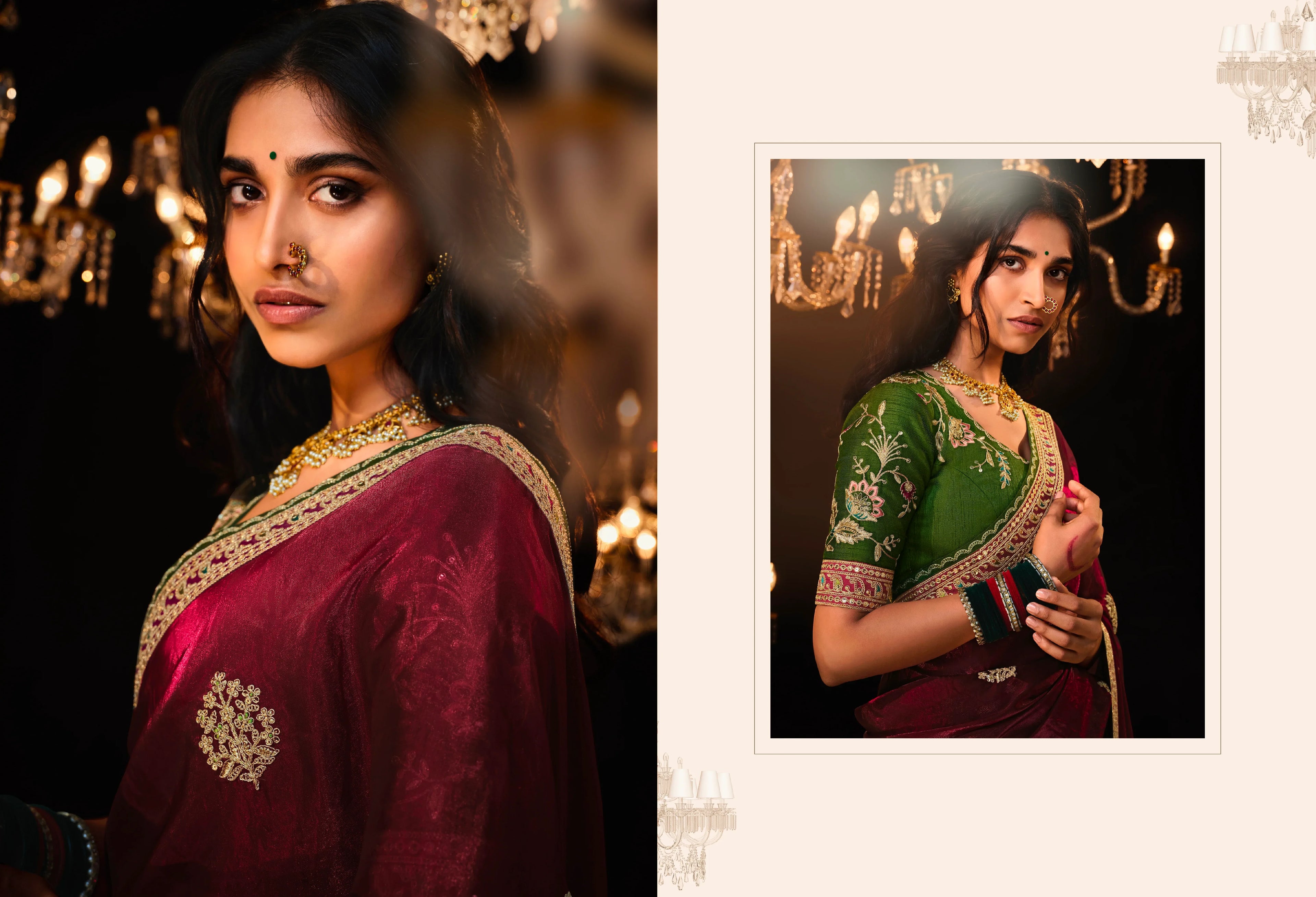 Beautiful Designer Wedding Wear Premium Fancy Work Saree