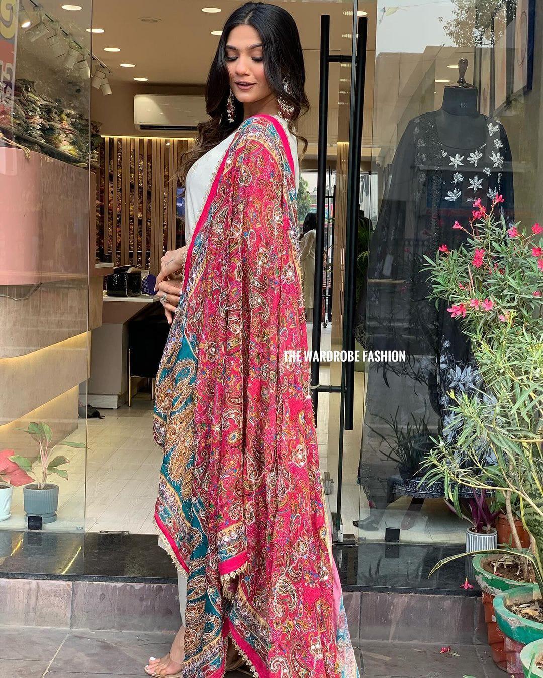 Beautiful Designer Summer Special Heavy Jequrd Silk Salwar Suit