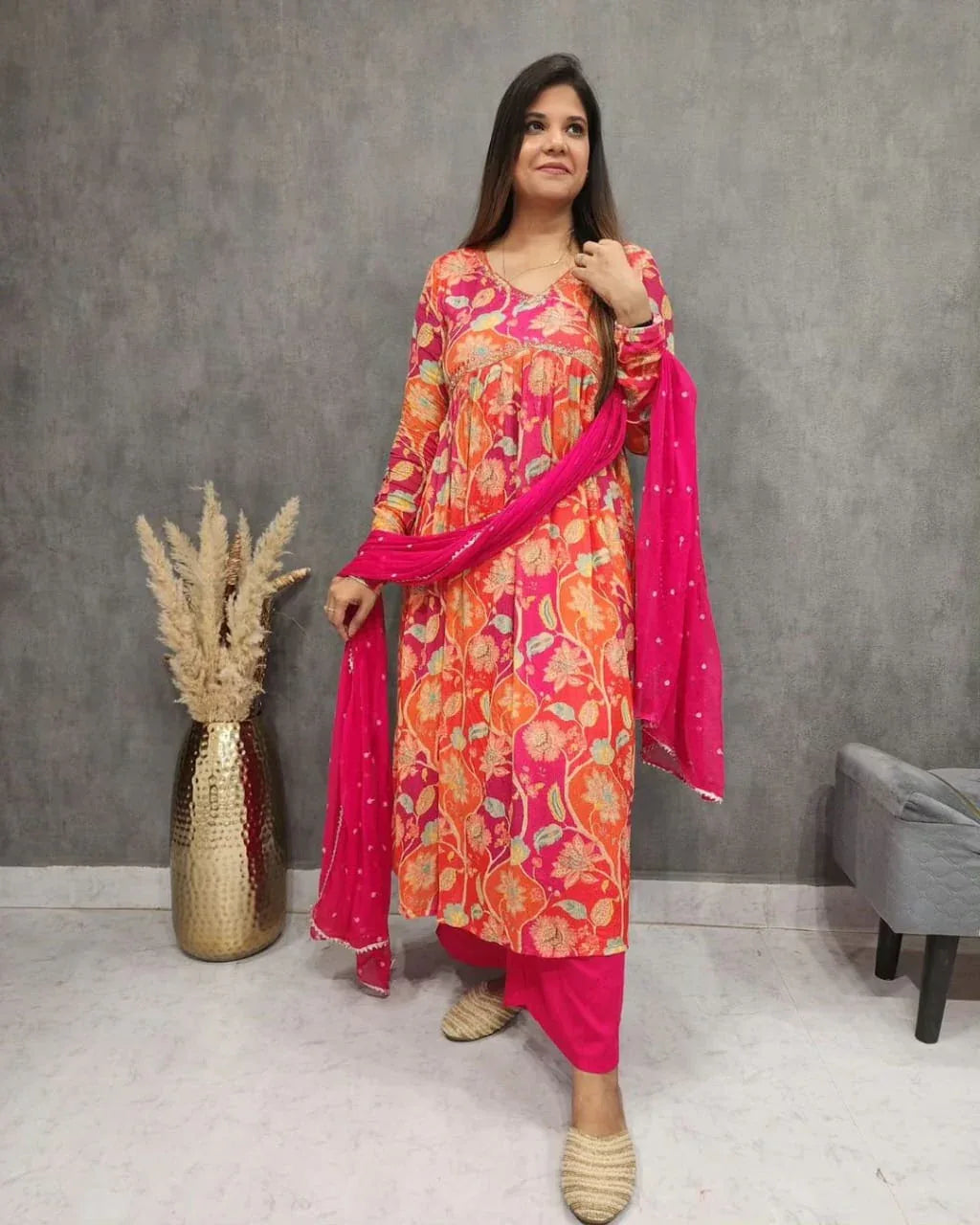 Beautiful Designer Summer Special Pure Cotton Salwar Suit