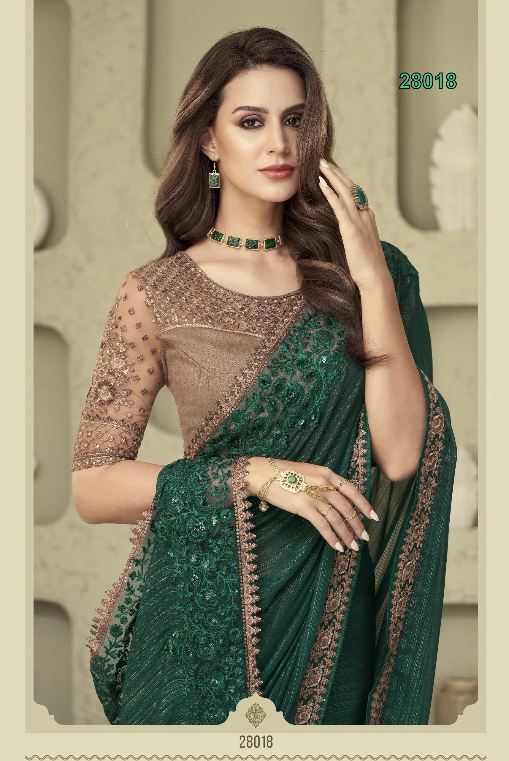 Beautiful Designer Party Wear Soft Silk Saree