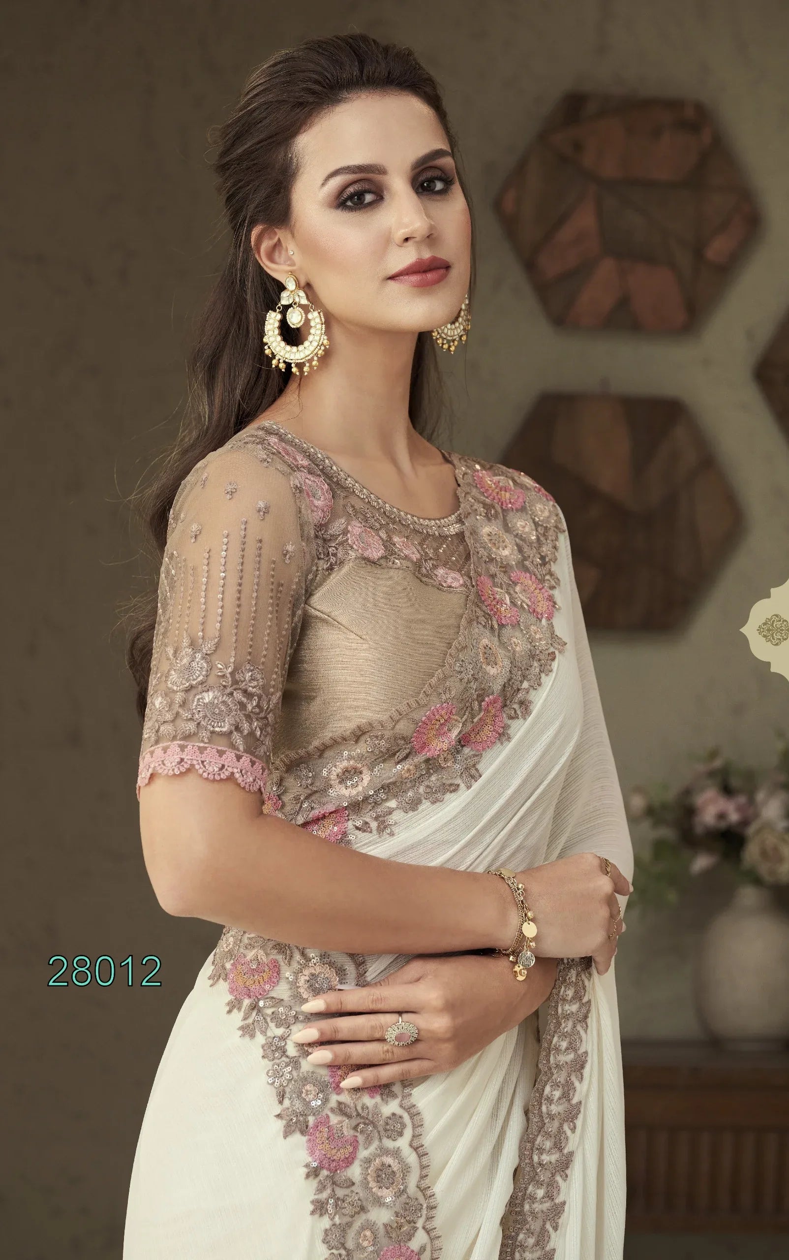 Beautiful Designer Party Wear Soft Silk Saree