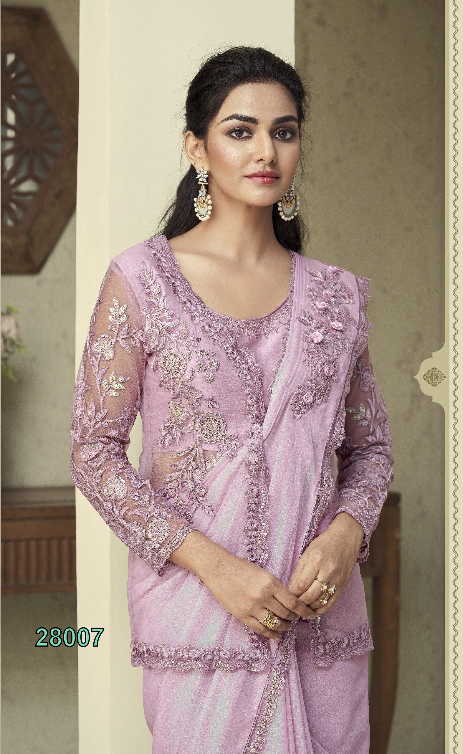 Beautiful Designer Party Wear Soft Silk Saree