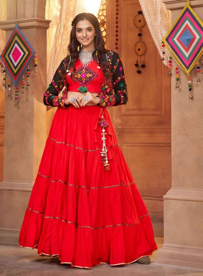 Beautiful Designer Navratri Koti Style Special Chaniya Choli