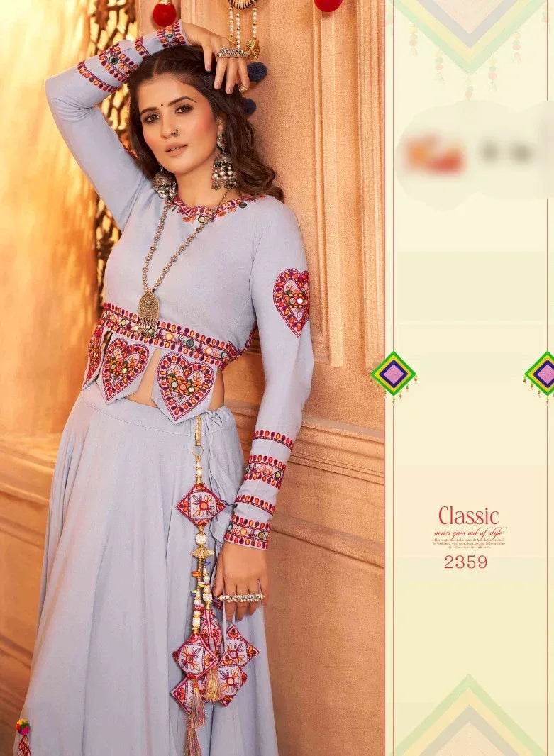 Beautiful Designer Navratri Koti Style Special Chaniya Choli