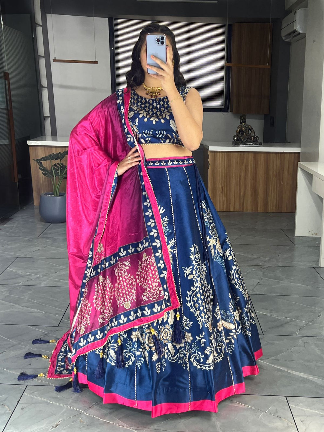 Beautiful Designer Patola Digital Print Lehenga Choli