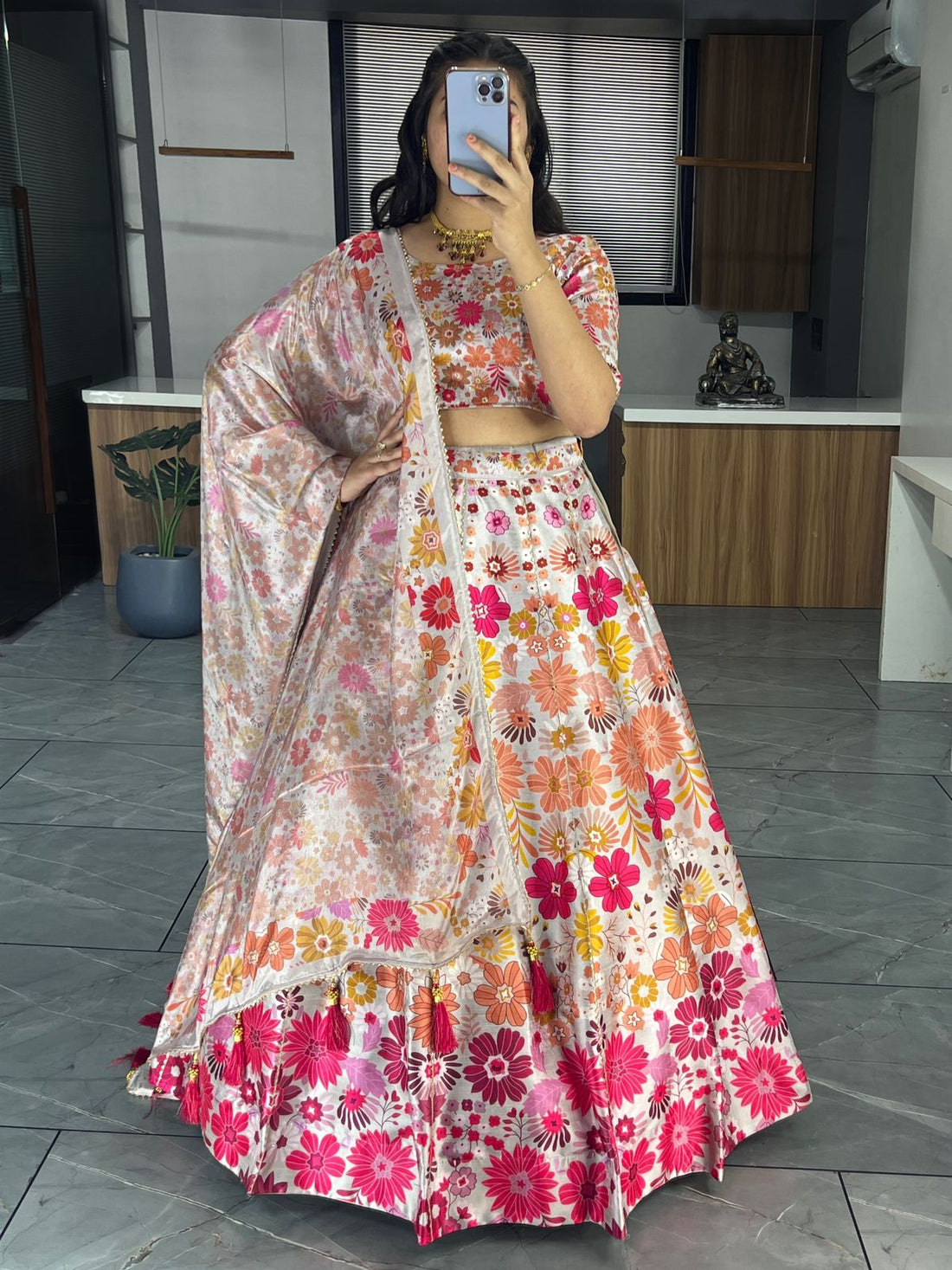 Beautiful Designer Patola Digital Print Lehenga Choli