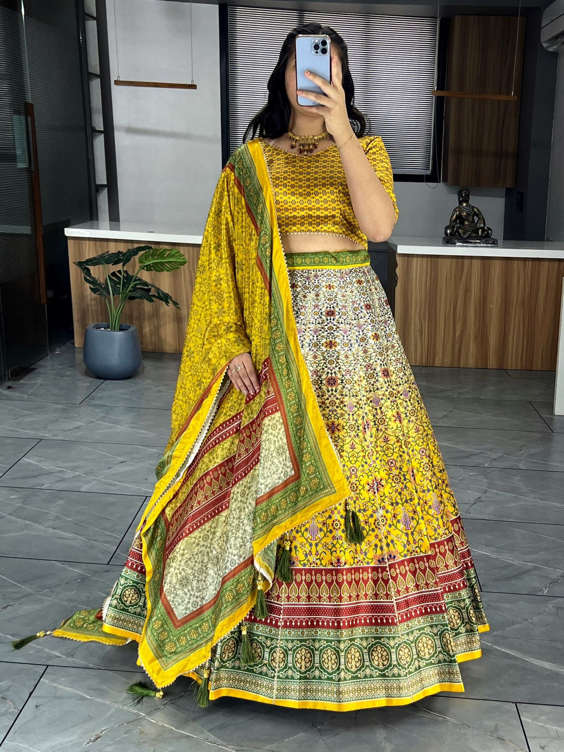 Beautiful Designer Patola Digital Print Lehenga Choli