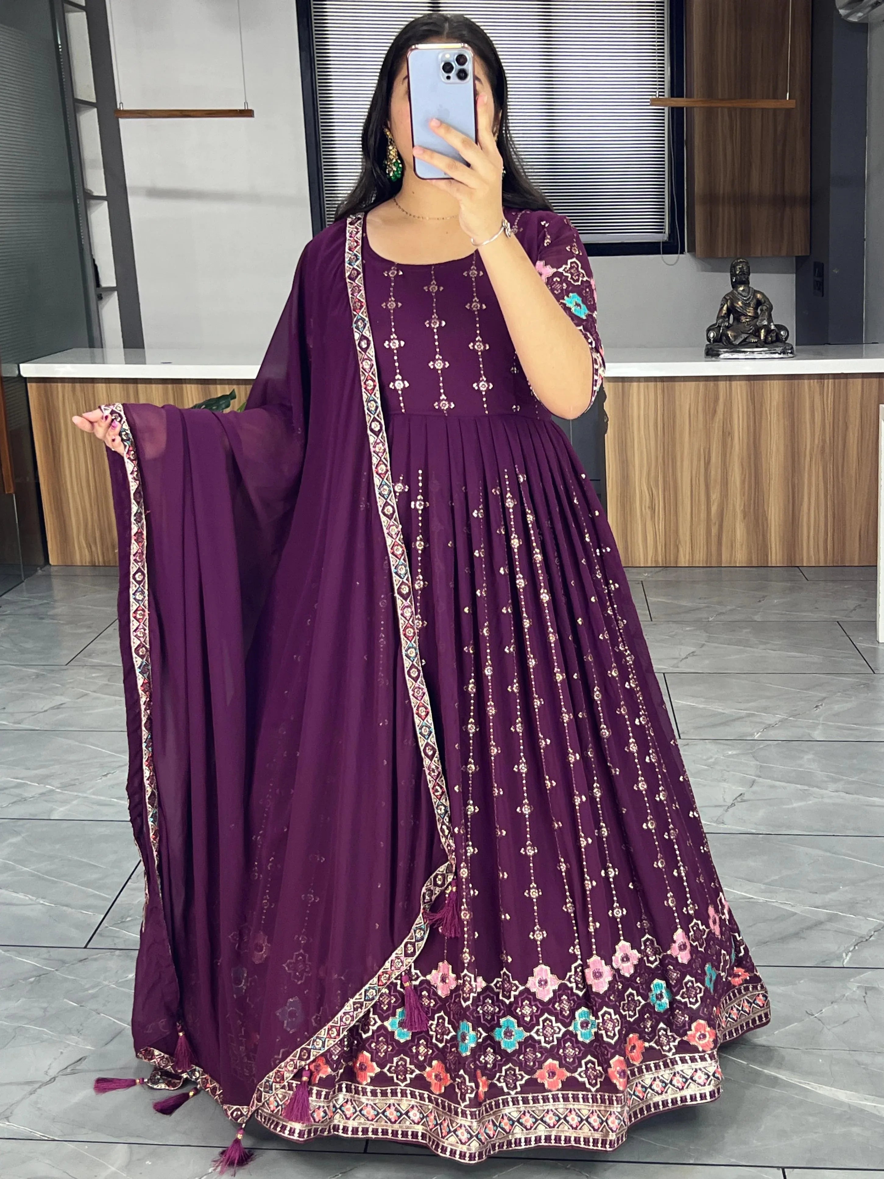 Georgette Lehenga Choli