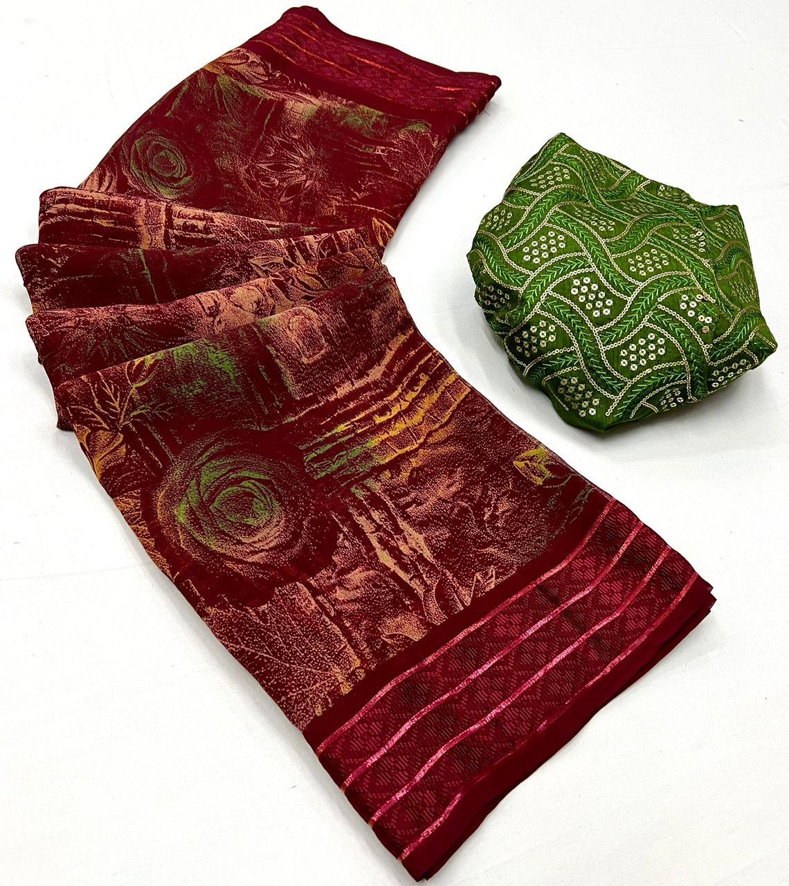 Georgette Saree
