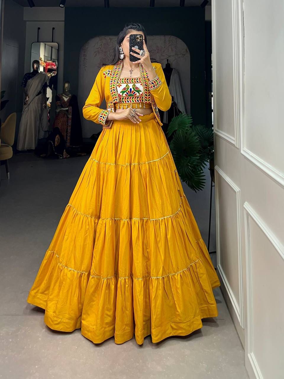 Navratri Cotton Lehenga Choli