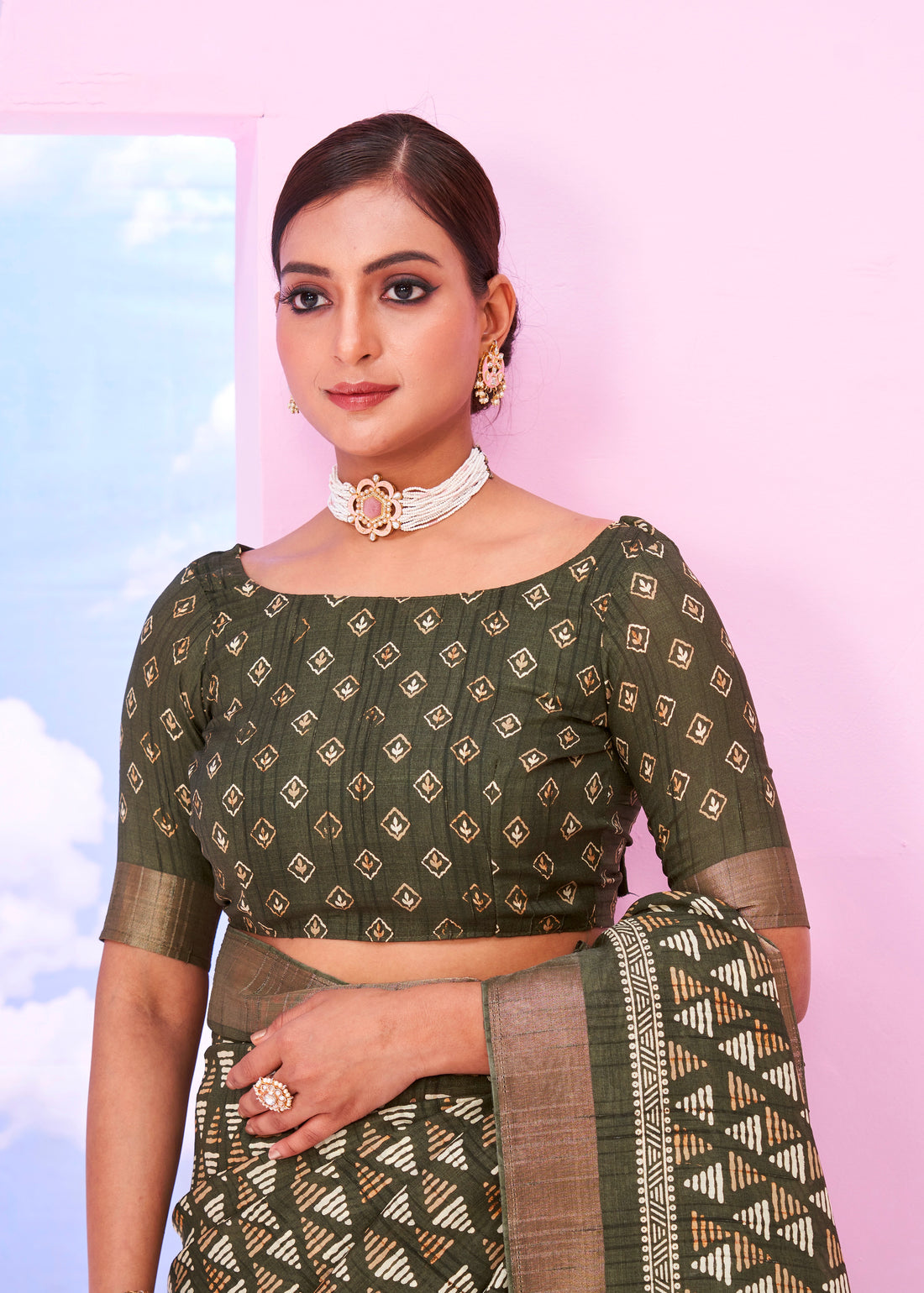 Beautiful Occasion Wear Pure Dola Silk Saree