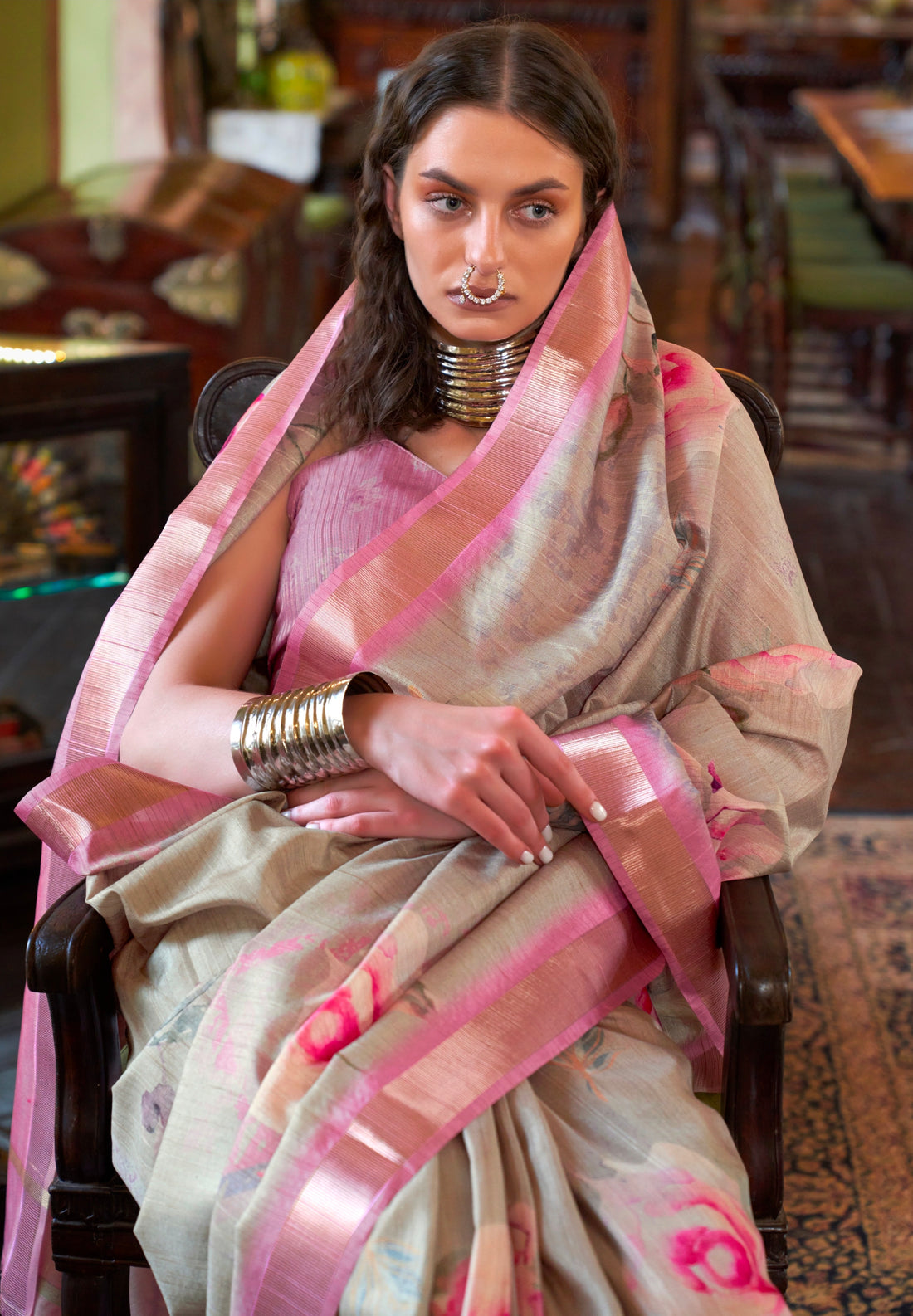 Beautiful Designer Occasion Wear Soft Banarasi Saree