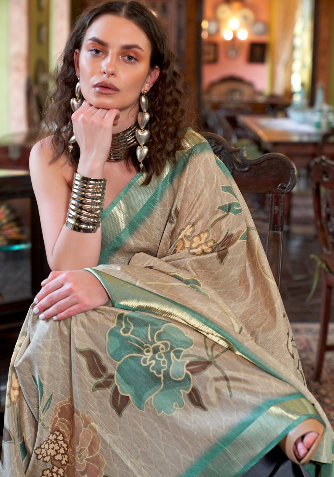 Beautiful Designer Occasion Wear Soft Banarasi Saree
