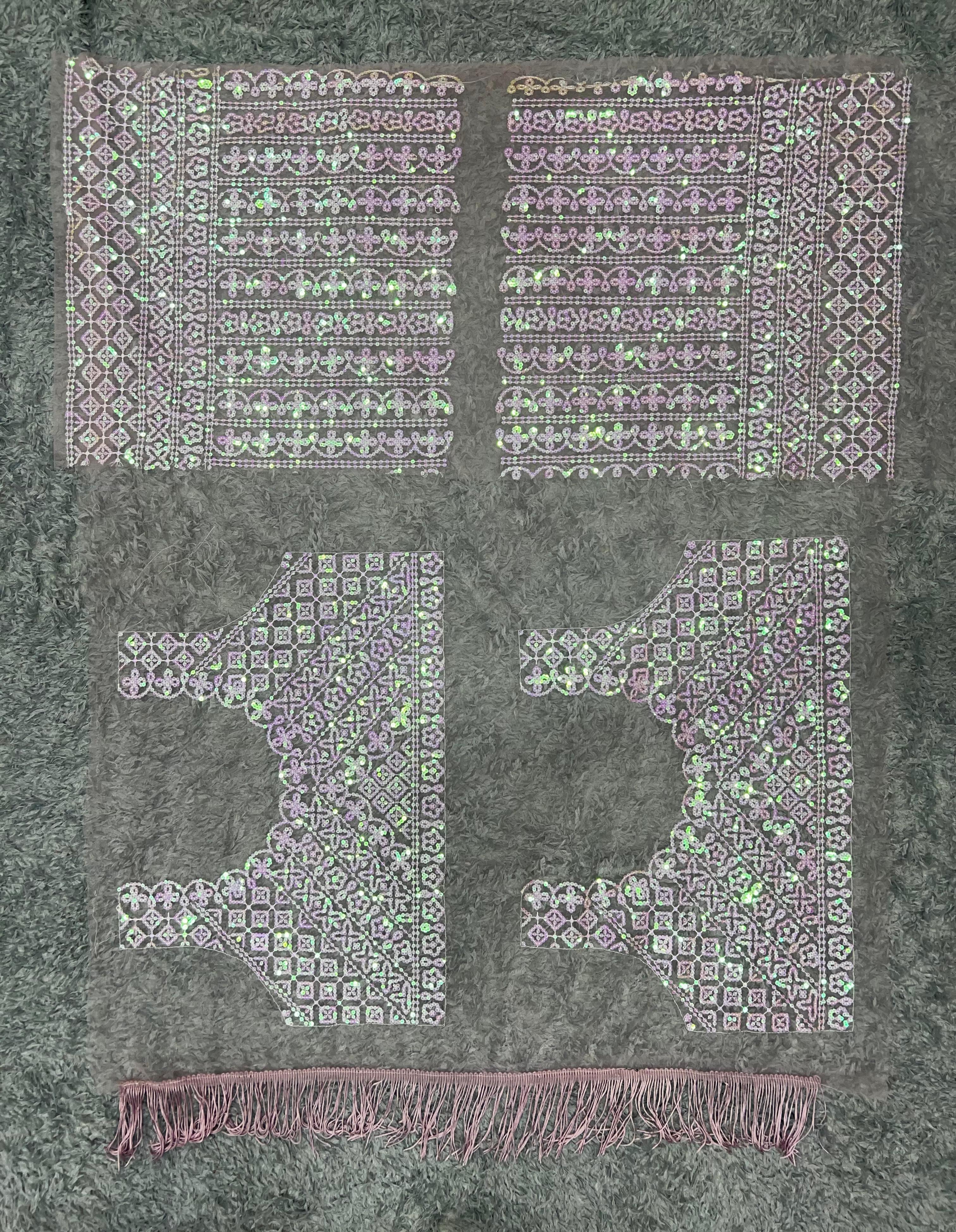 Beautiful Designer Bollywood Heavy Soft Net Sequanc Saree