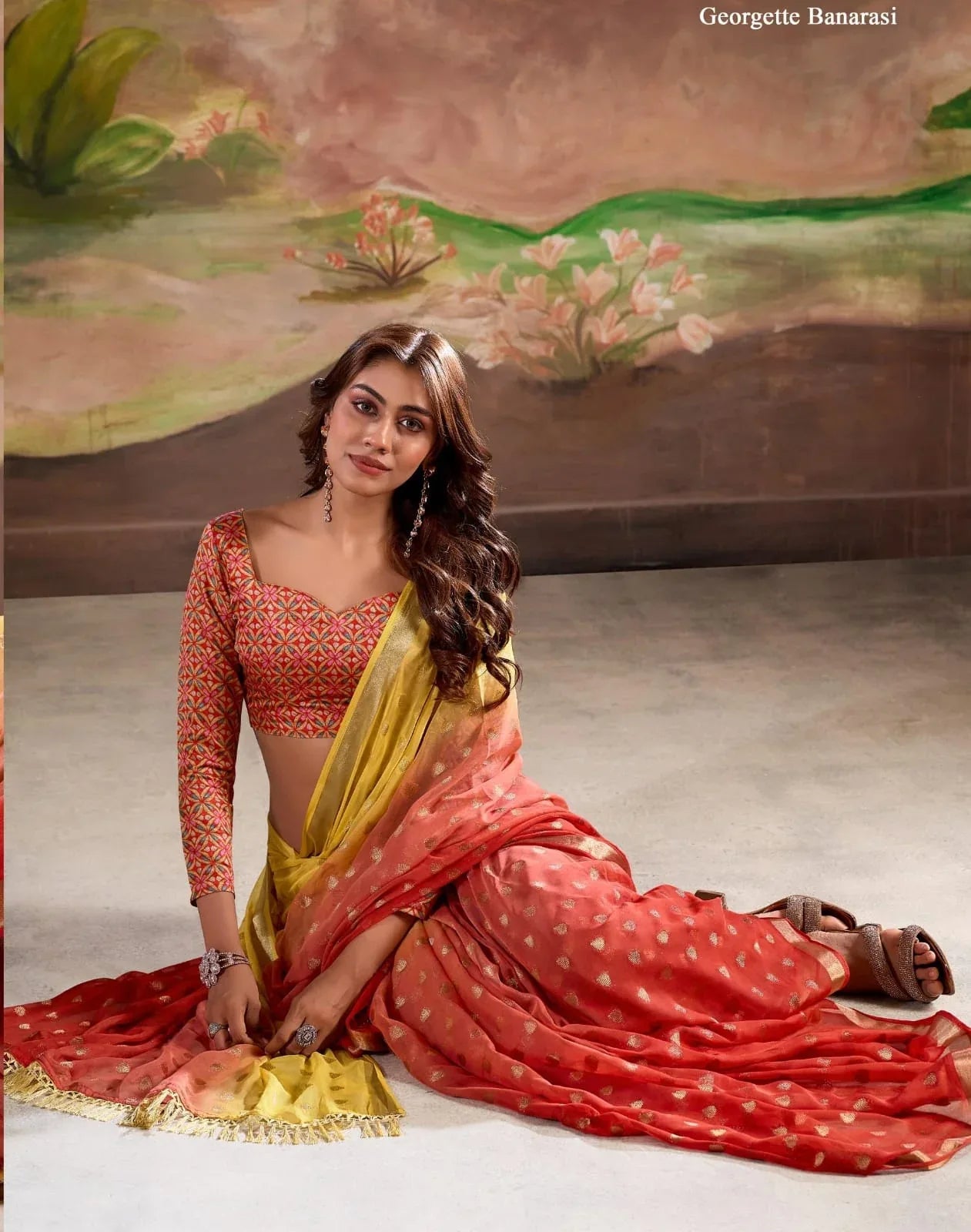 Georgette Saree