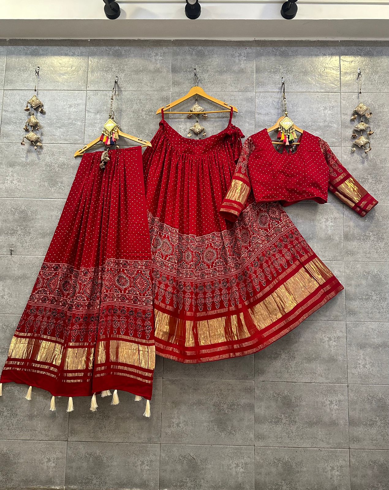 Gaji Silk Lehenga Choli
