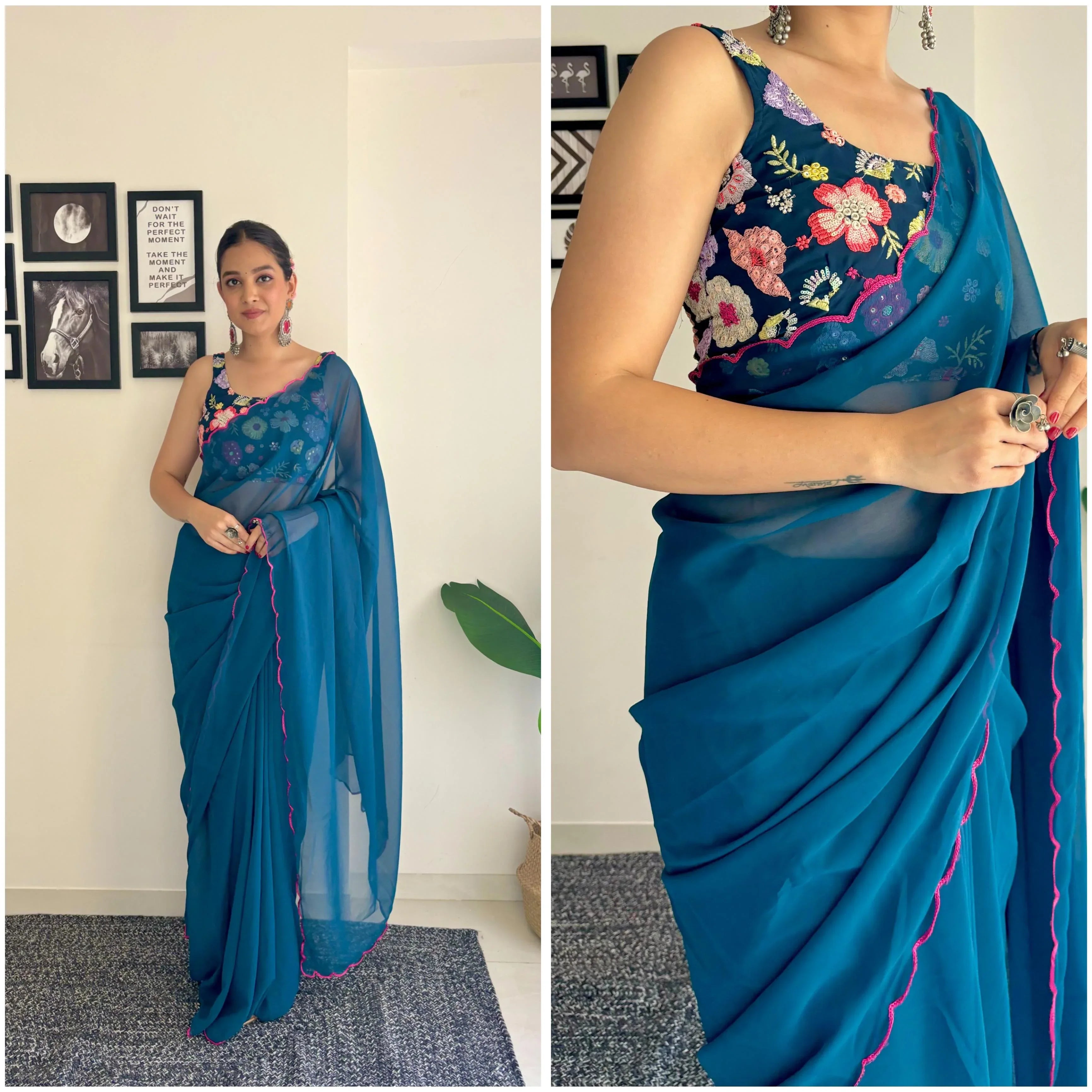 Georgette Saree