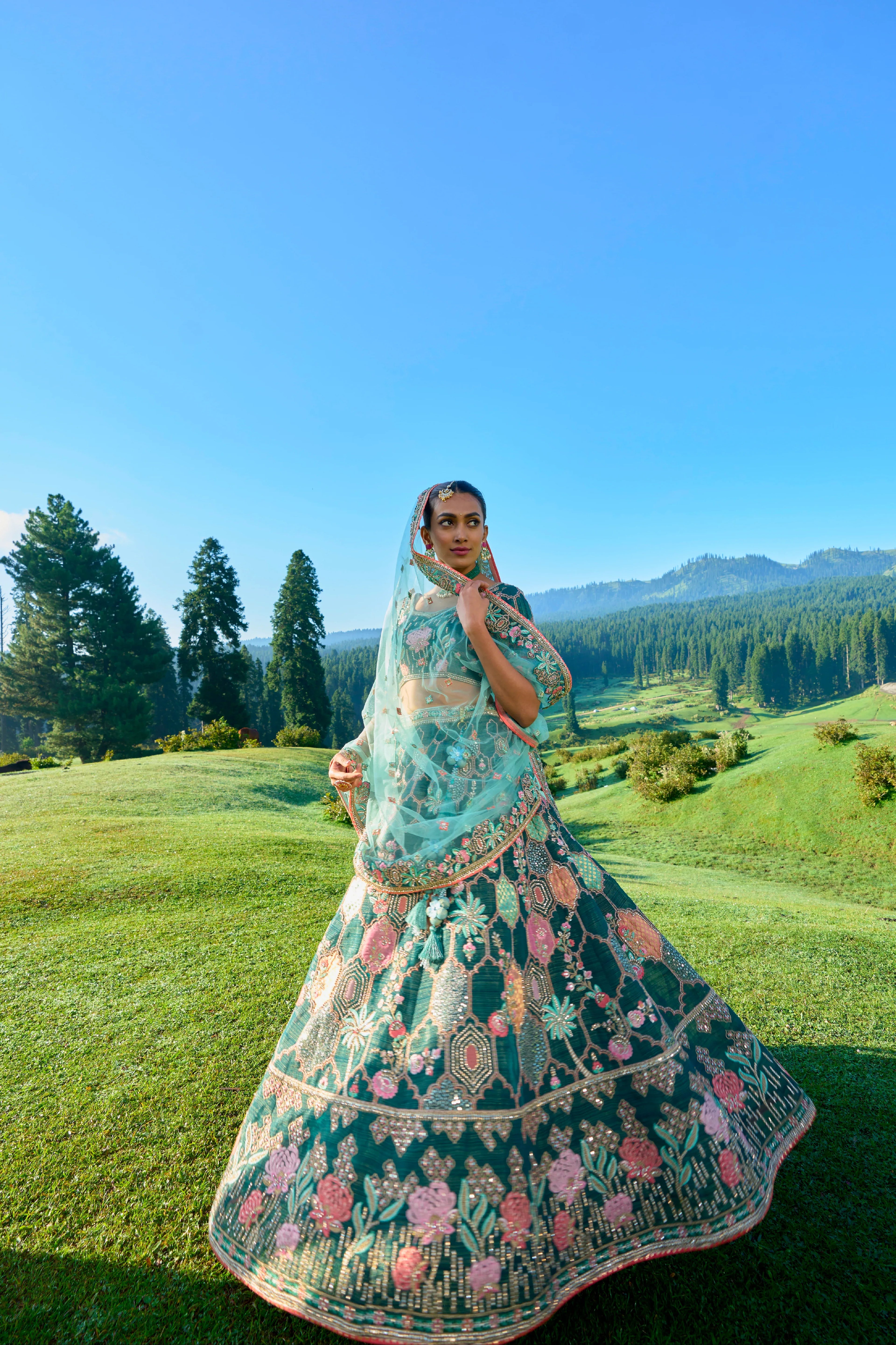 Bridal lehenga