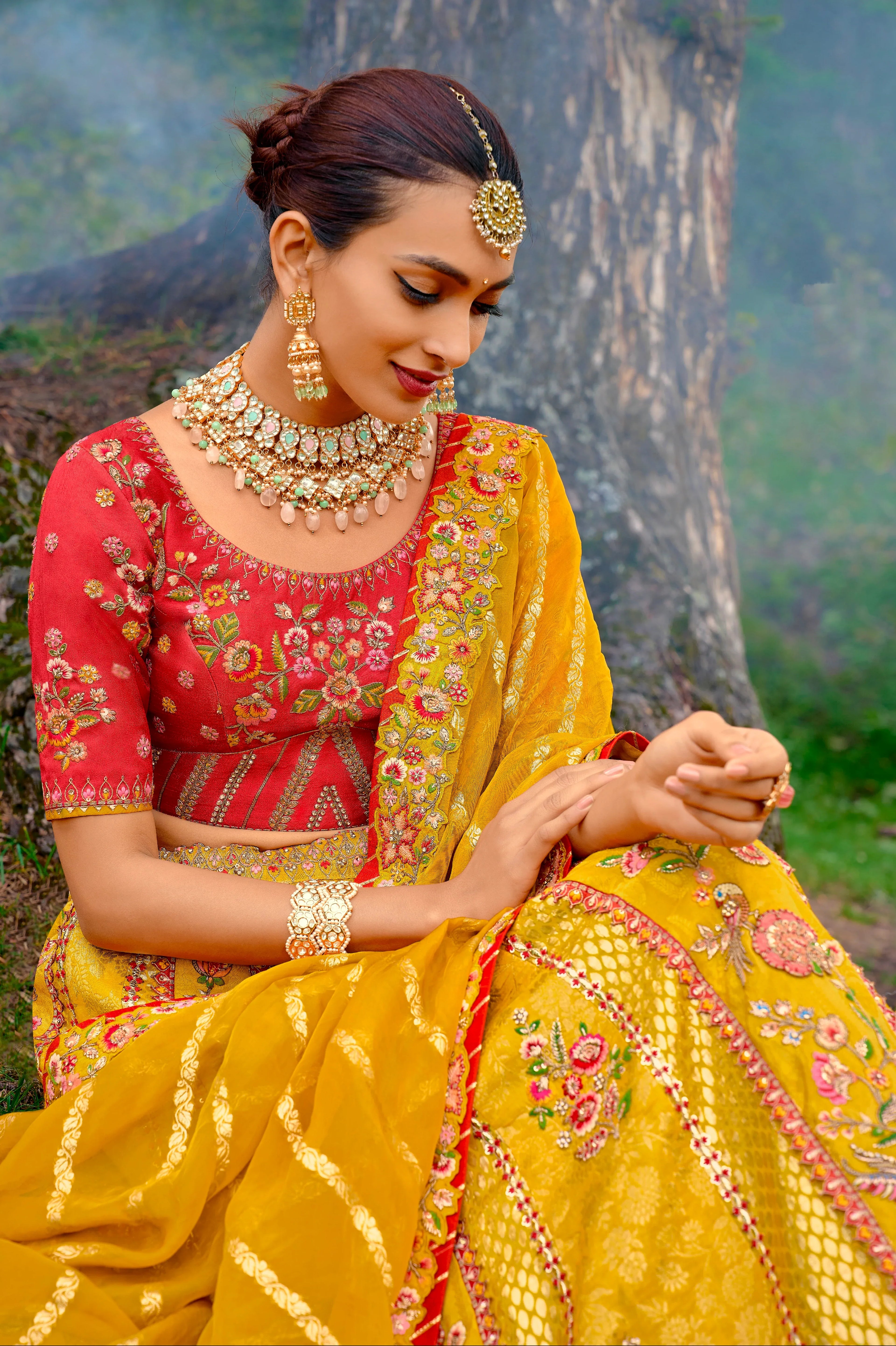 Wedding lehenga