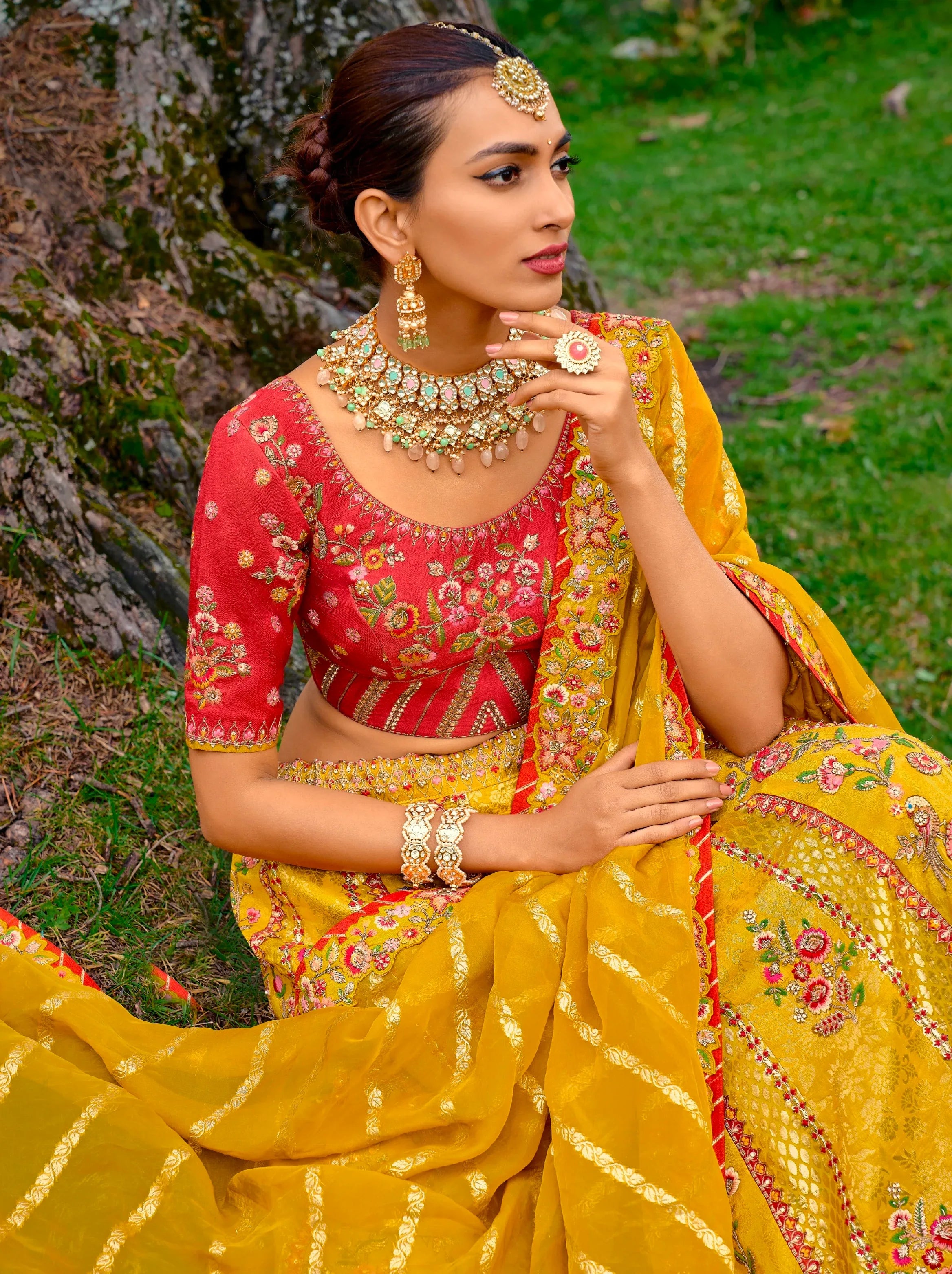 Wedding lehenga