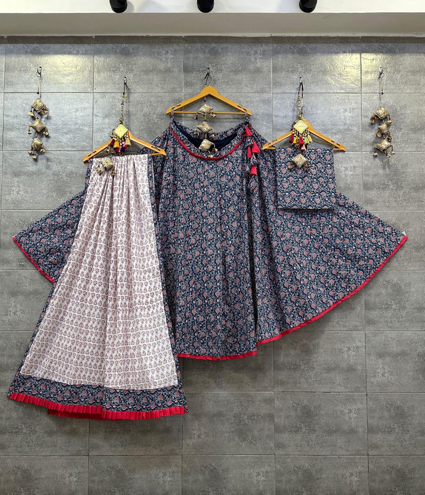 Cotton Lehenga Choli