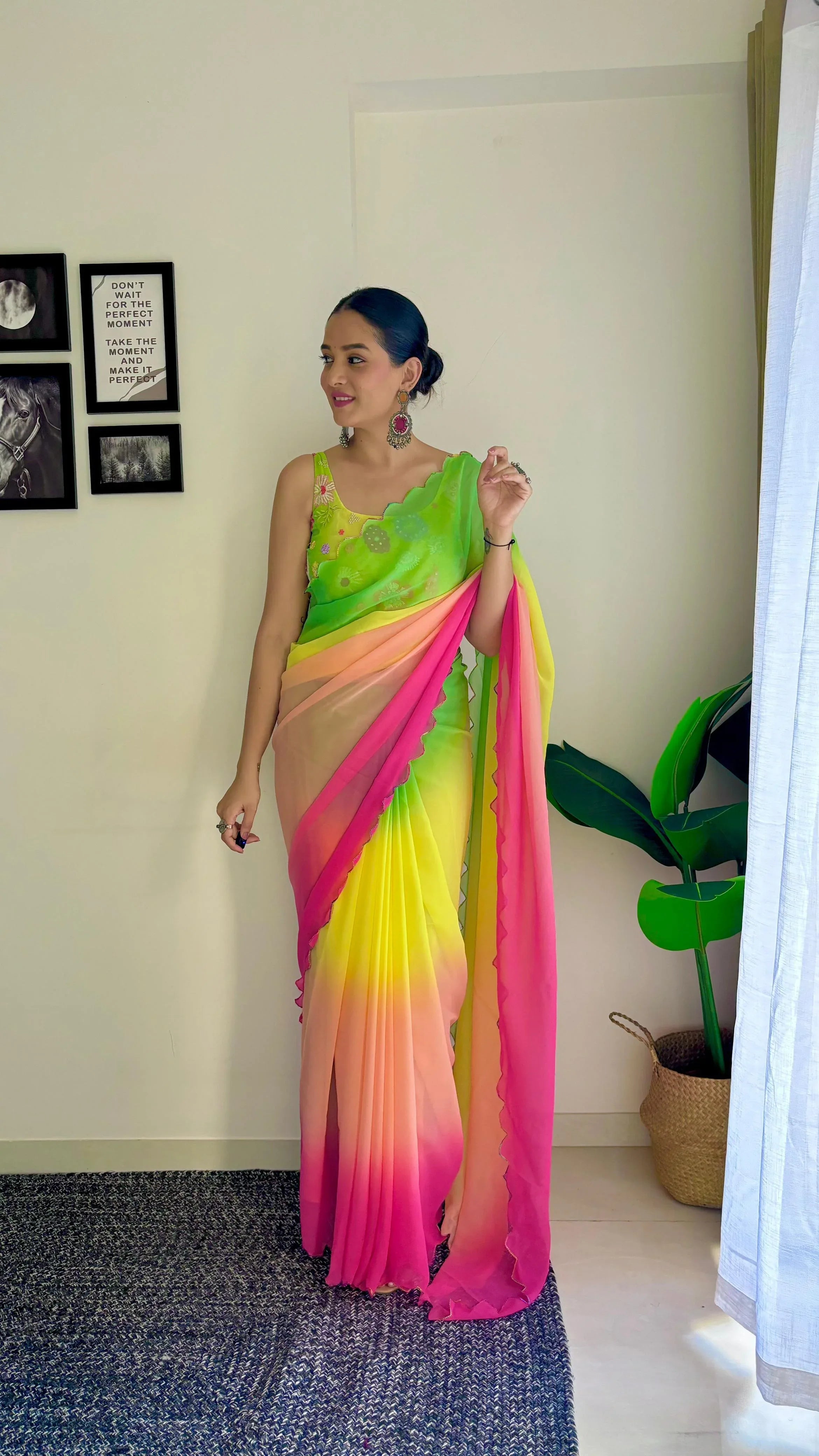 Sequance Saree
