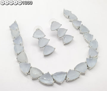 american diamond necklace Set