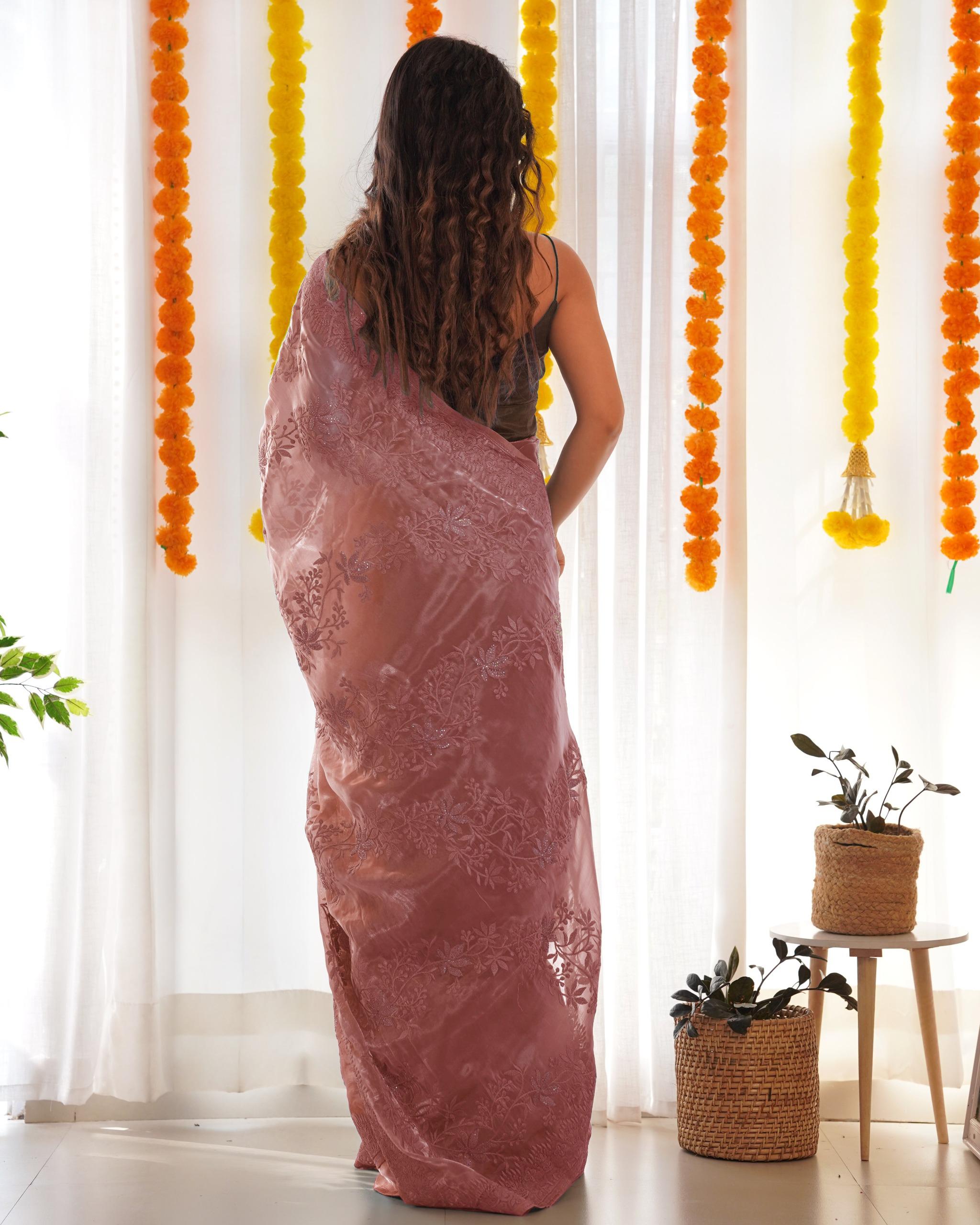 Net Saree