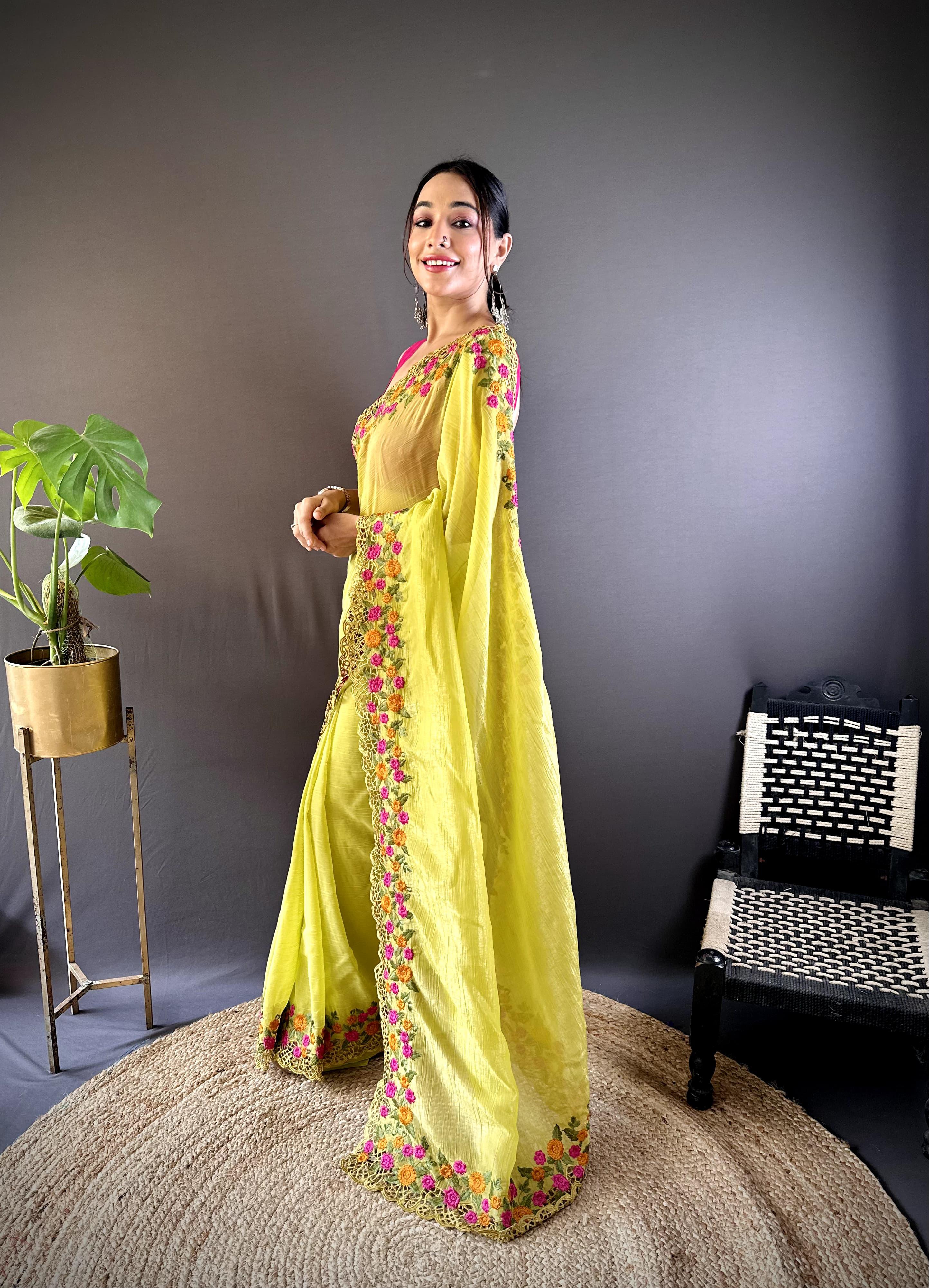 Net Saree
