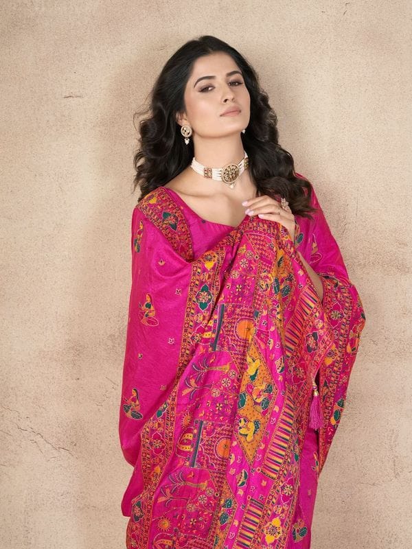 Pashmina Saree