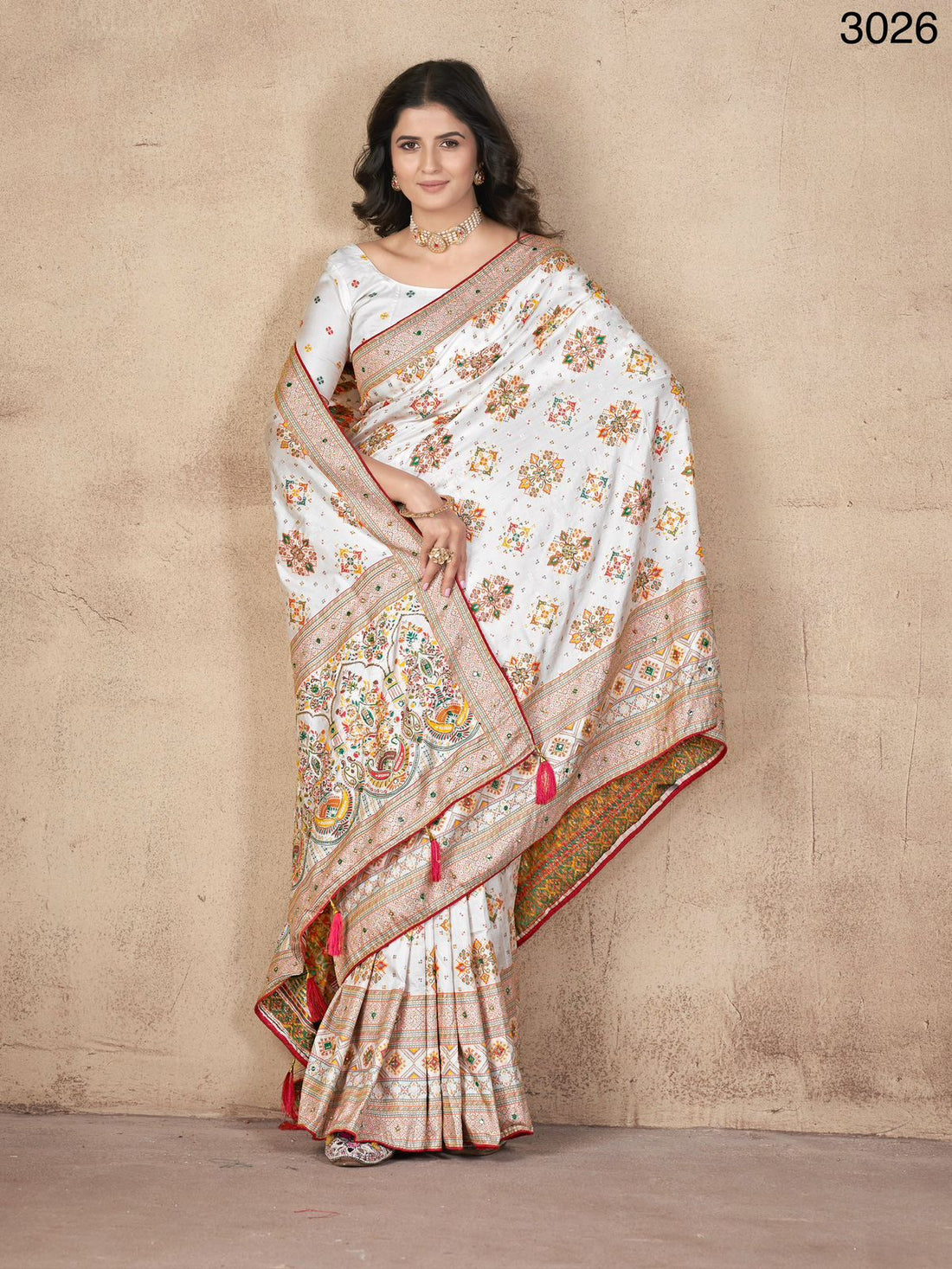 Pashmina Silk Saree