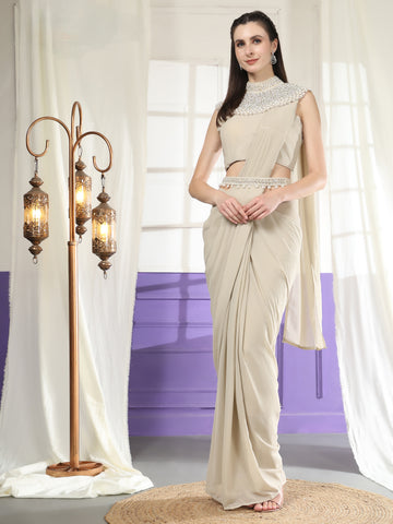 Ready-to-Wear Georgette Saree