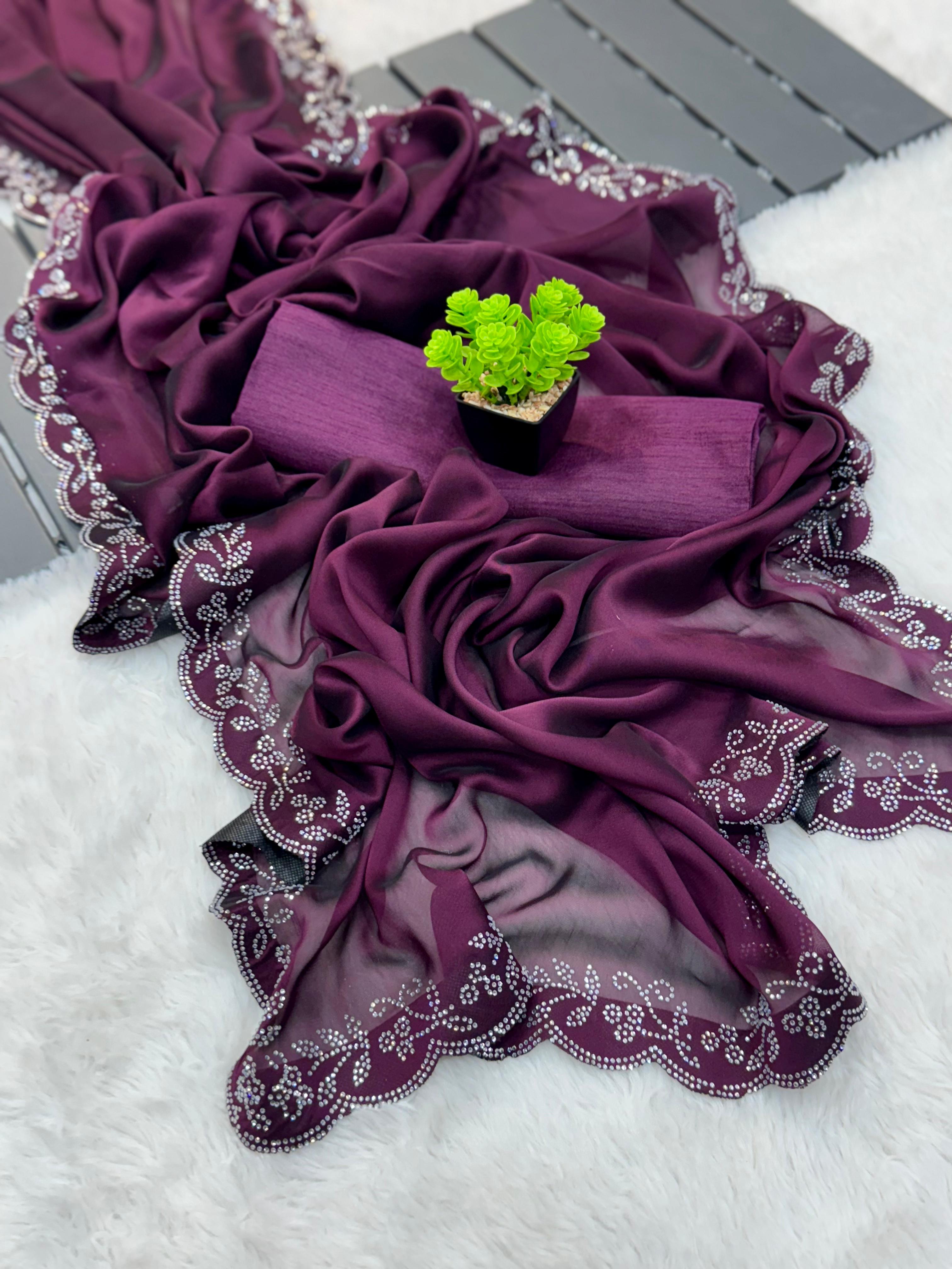 Chiffon Saree