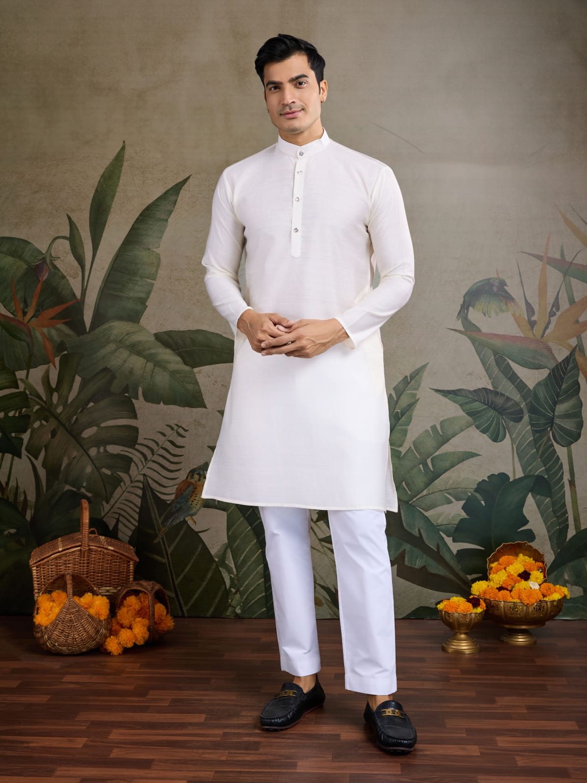 Kurta Pajama & Koti Jacket