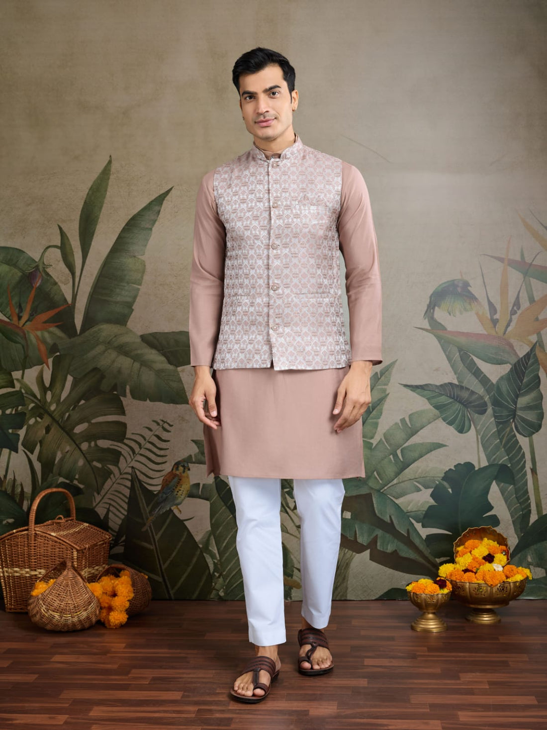Kurta Pajama & Koti Jacket